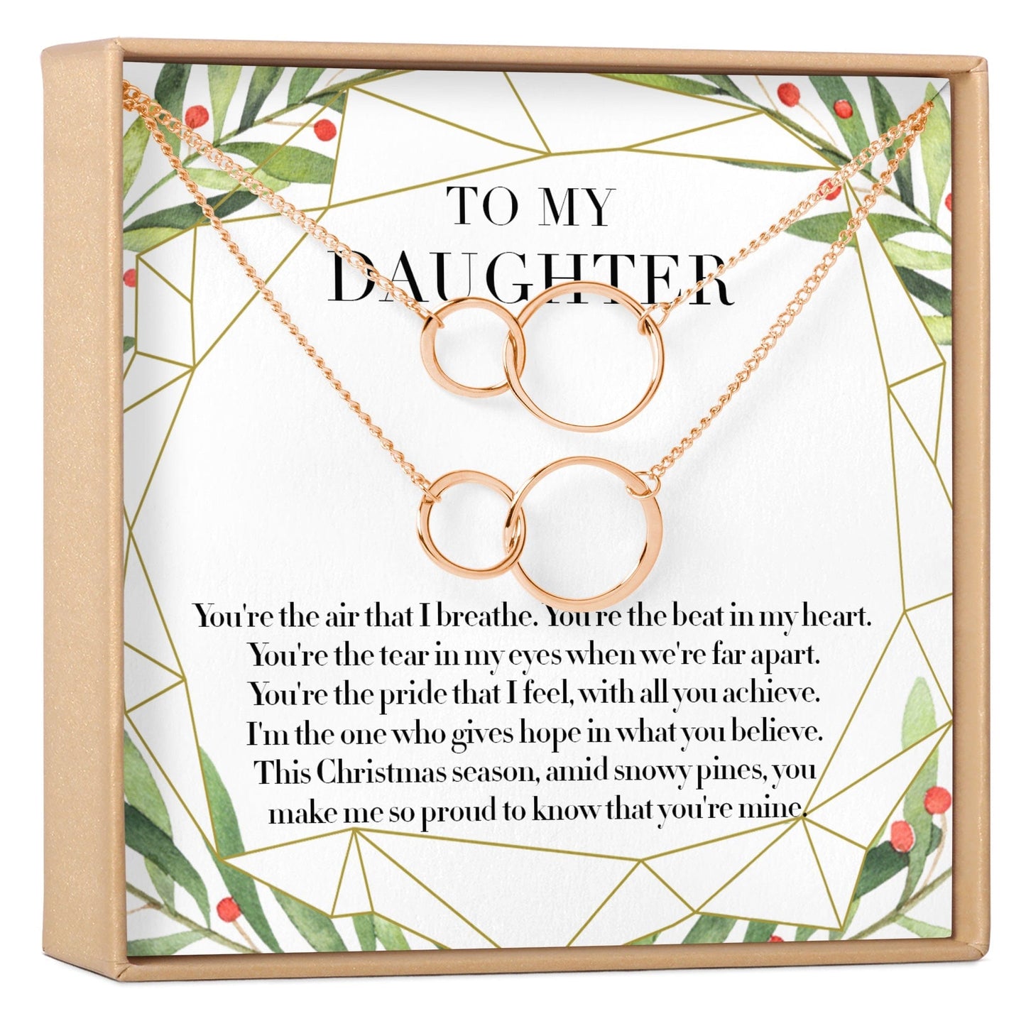 Christmas Gift for Daughter Necklace, Multiple Styles
