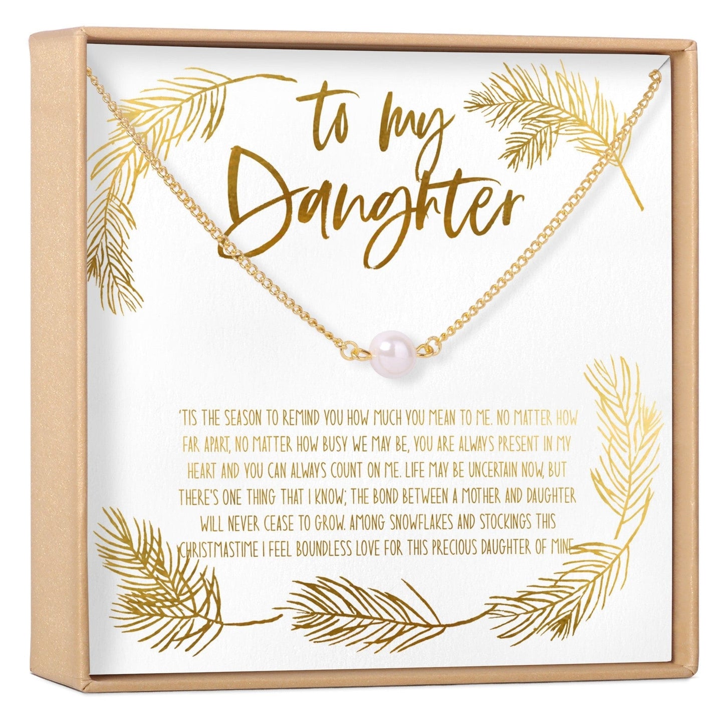 Christmas Gift for Daughter Necklace, Multiple Styles