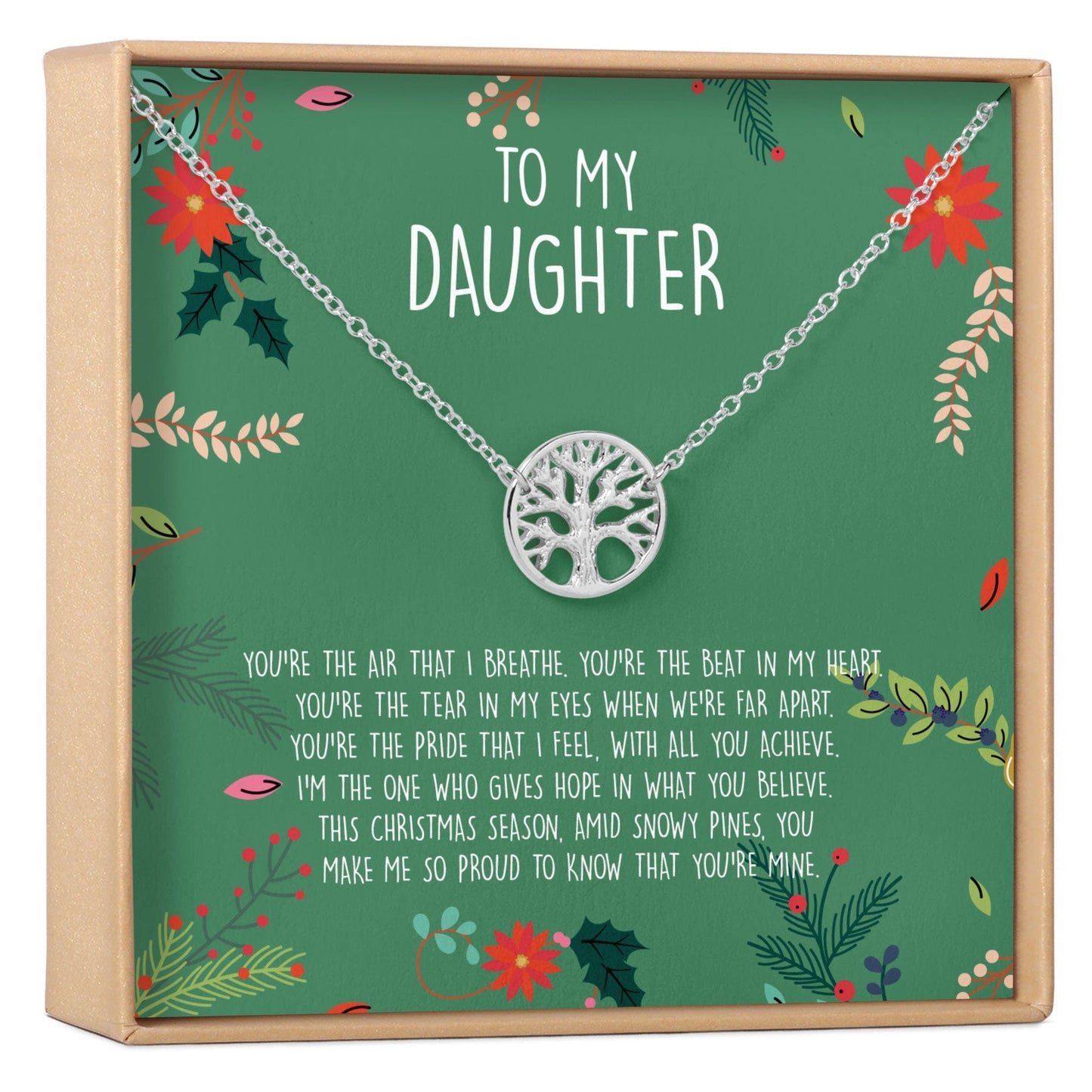 Christmas Gift for Daughter Necklace, Multiple Styles
