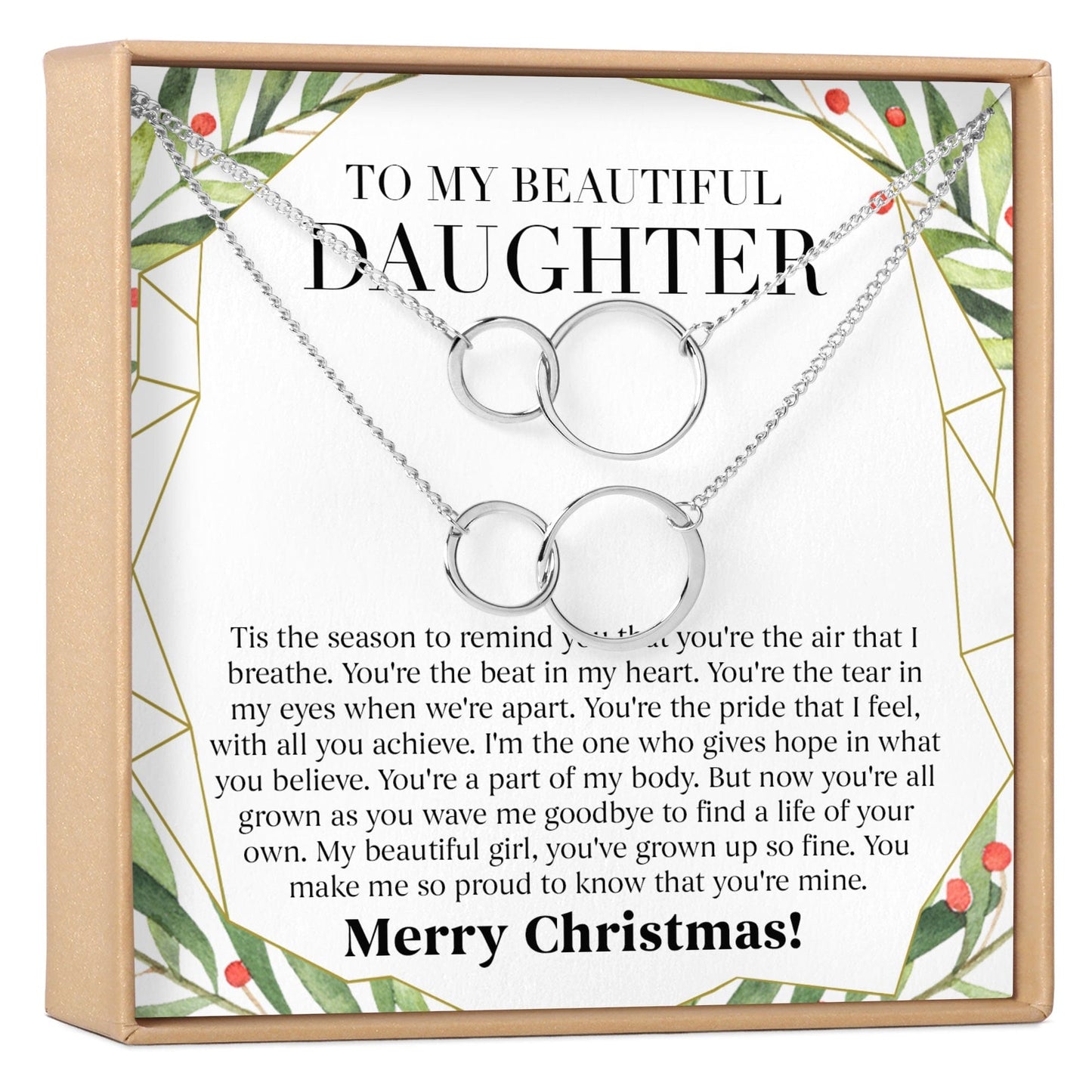 Christmas Gift for Daughter Necklace, Multiple Styles