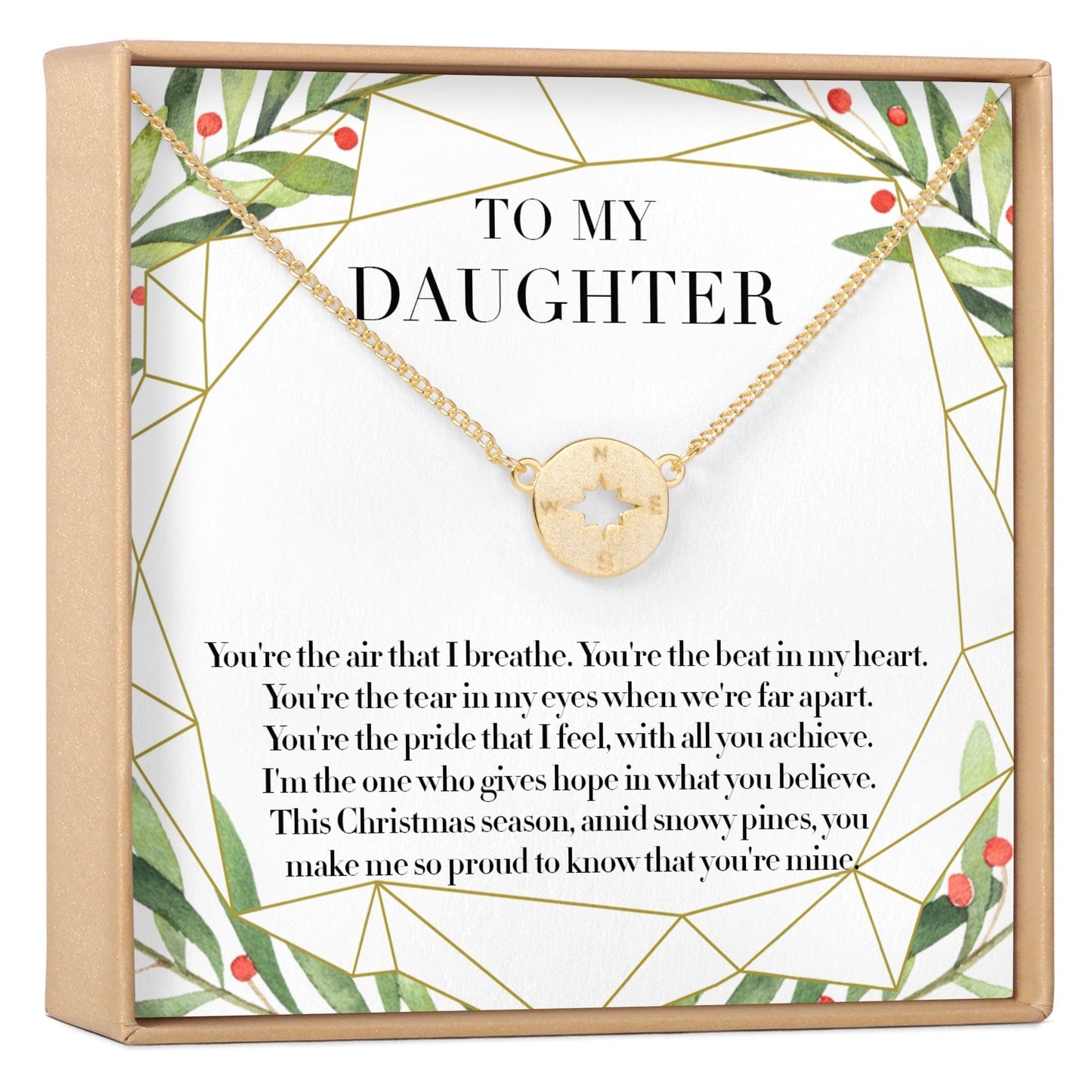 Christmas Gift for Daughter Necklace, Multiple Styles