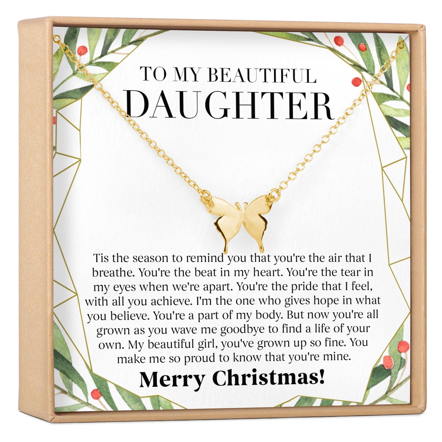 Christmas Gift for Daughter Necklace, Multiple Styles