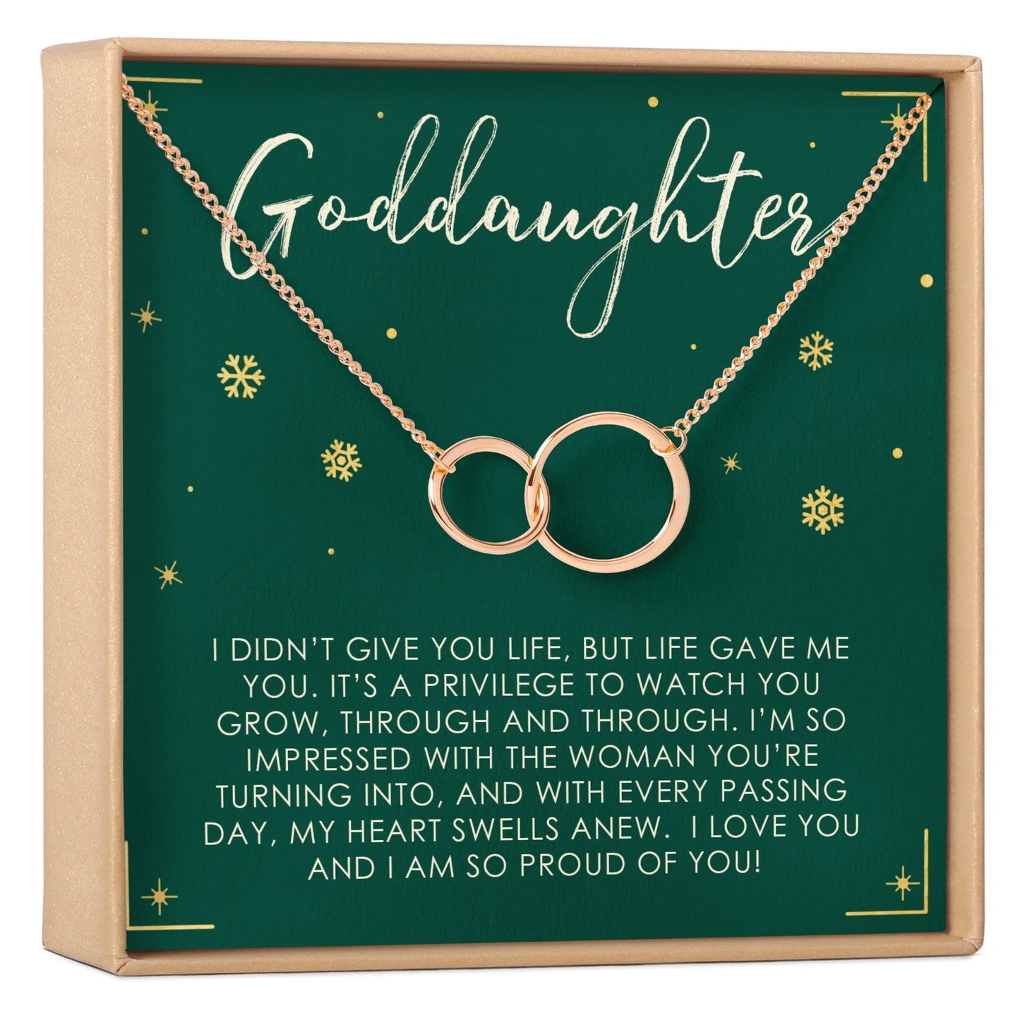 Christmas Gift for Goddaughter Necklace, Multiple Styles
