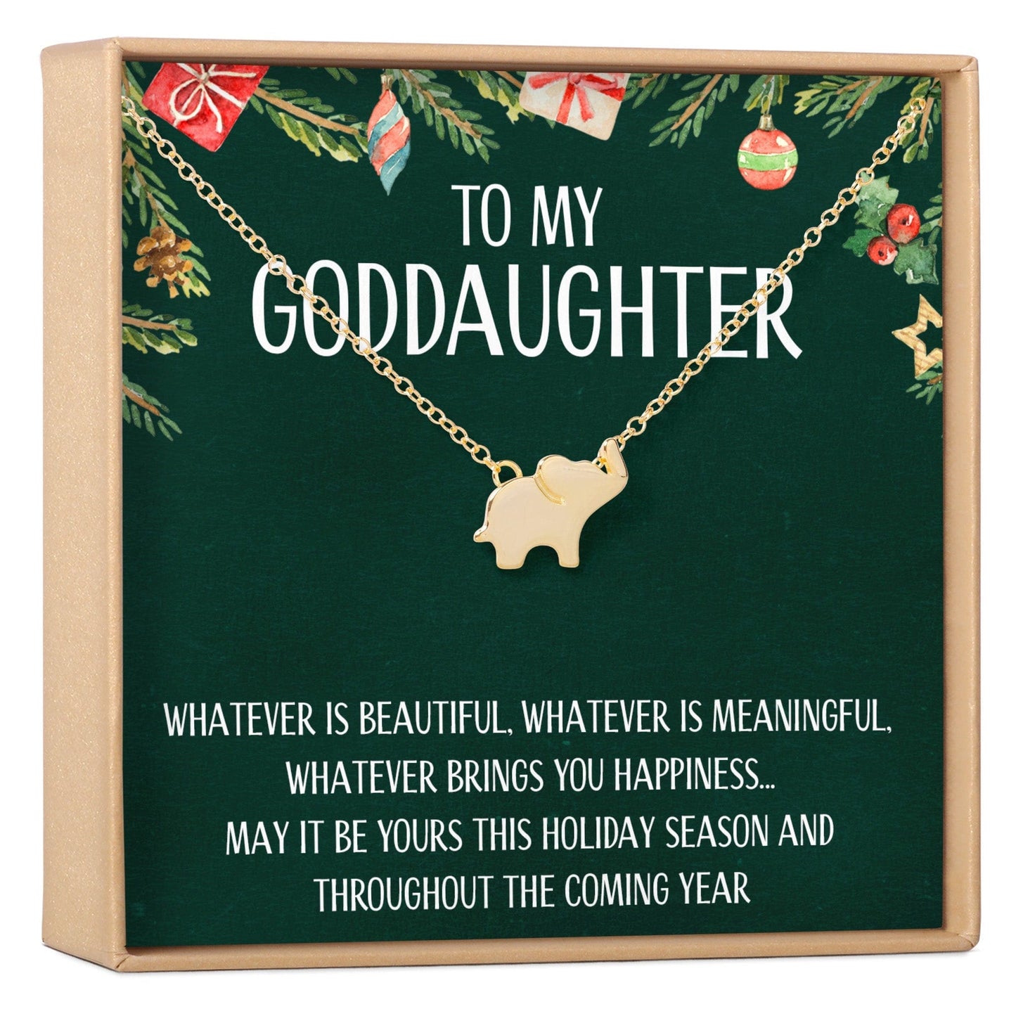 Christmas Gift for Goddaughter Necklace, Multiple Styles