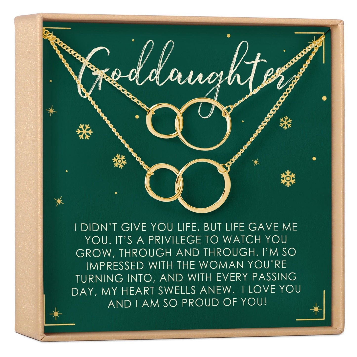 Christmas Gift for Goddaughter Necklace, Multiple Styles