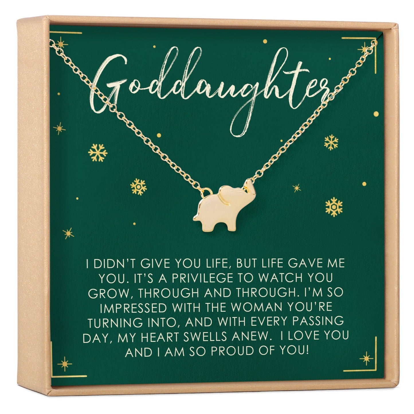 Christmas Gift for Goddaughter Necklace, Multiple Styles