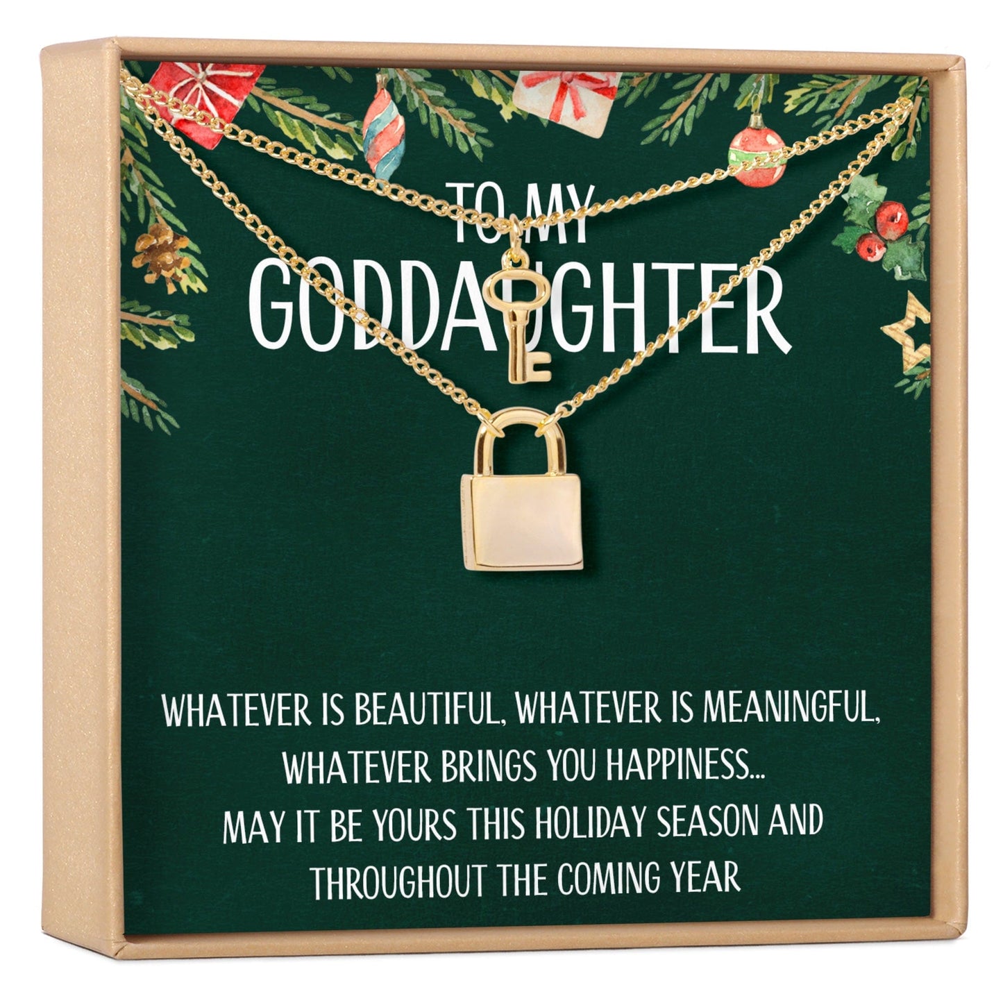 Christmas Gift for Goddaughter Necklace, Multiple Styles