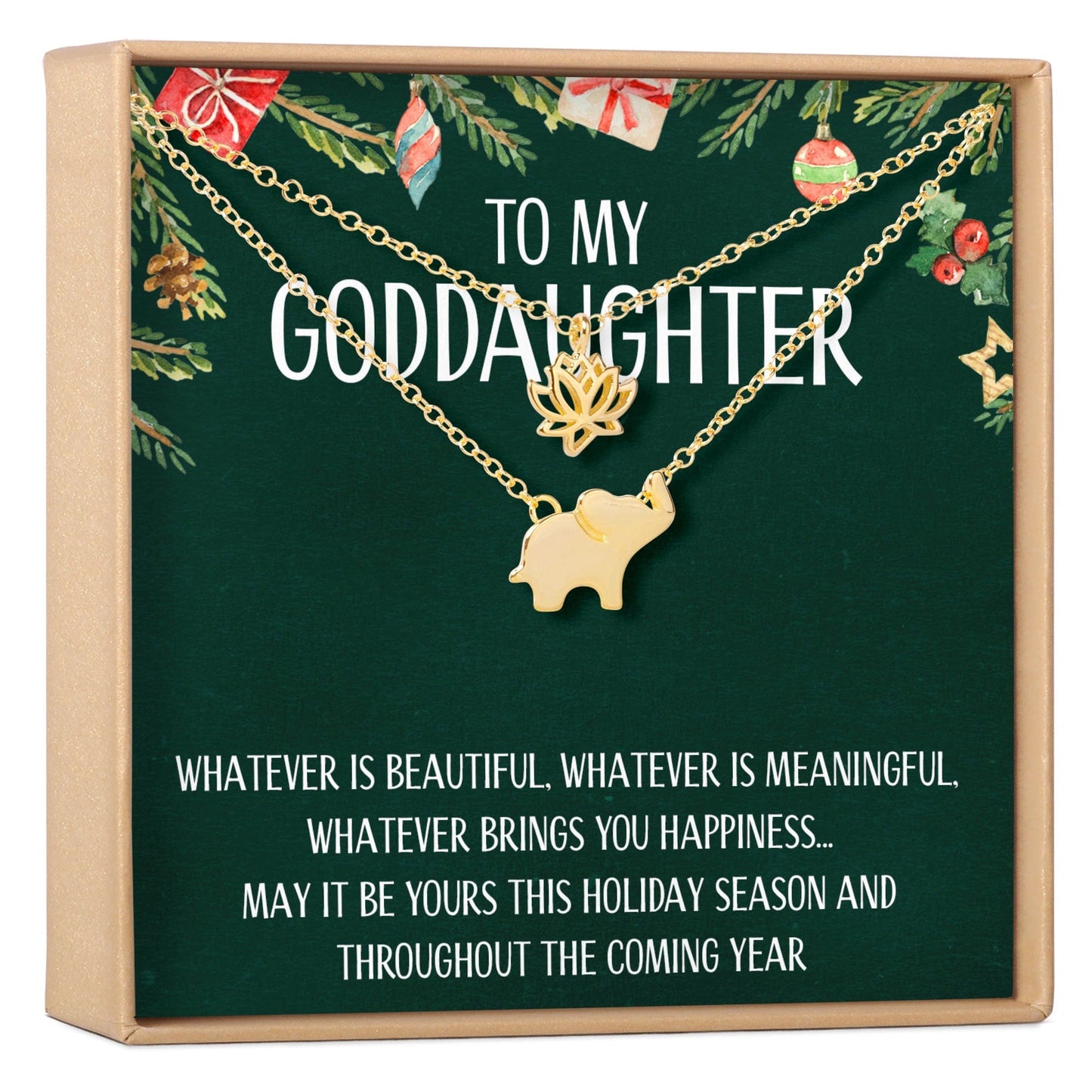 Christmas Gift for Goddaughter Necklace, Multiple Styles