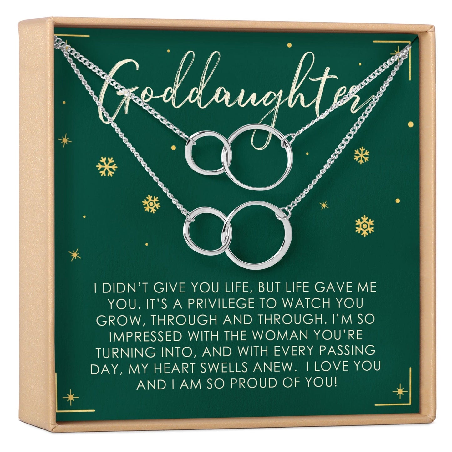Christmas Gift for Goddaughter Necklace, Multiple Styles