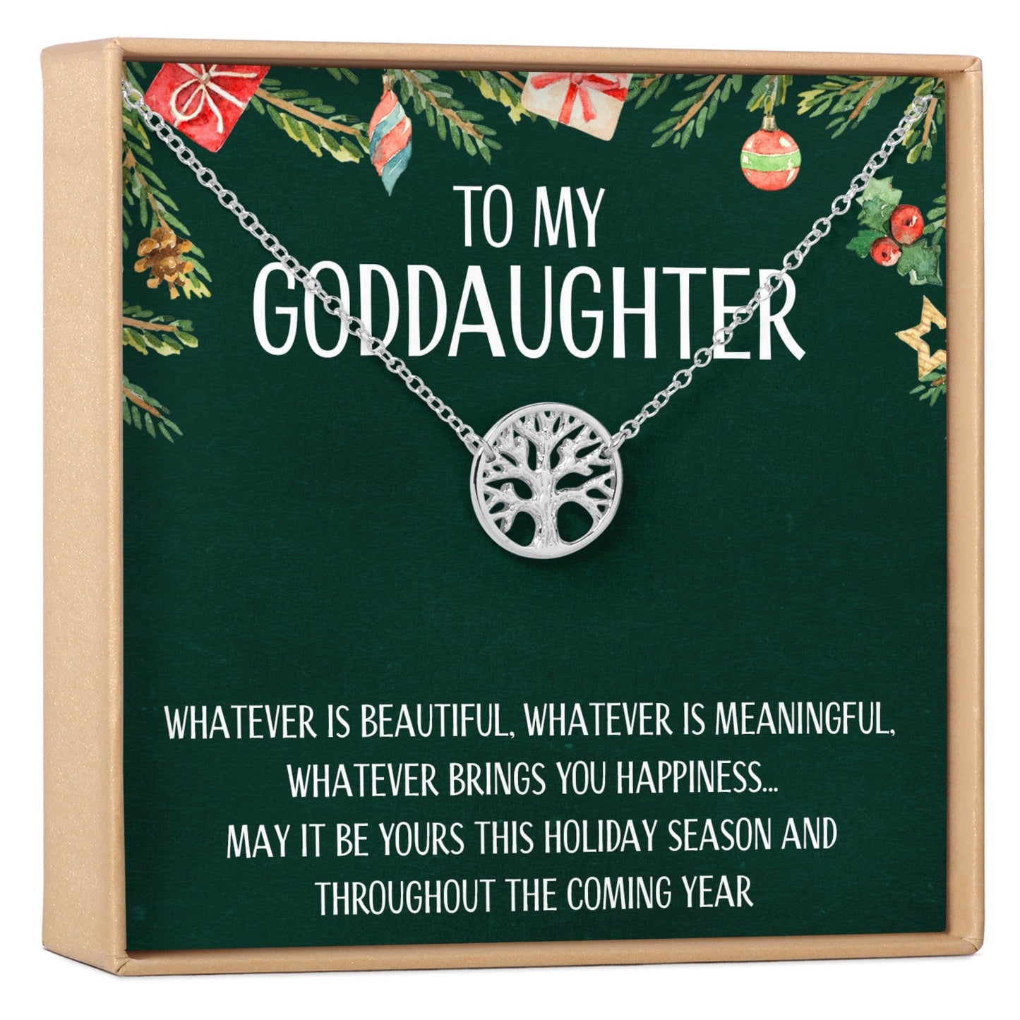 Christmas Gift for Goddaughter Necklace, Multiple Styles