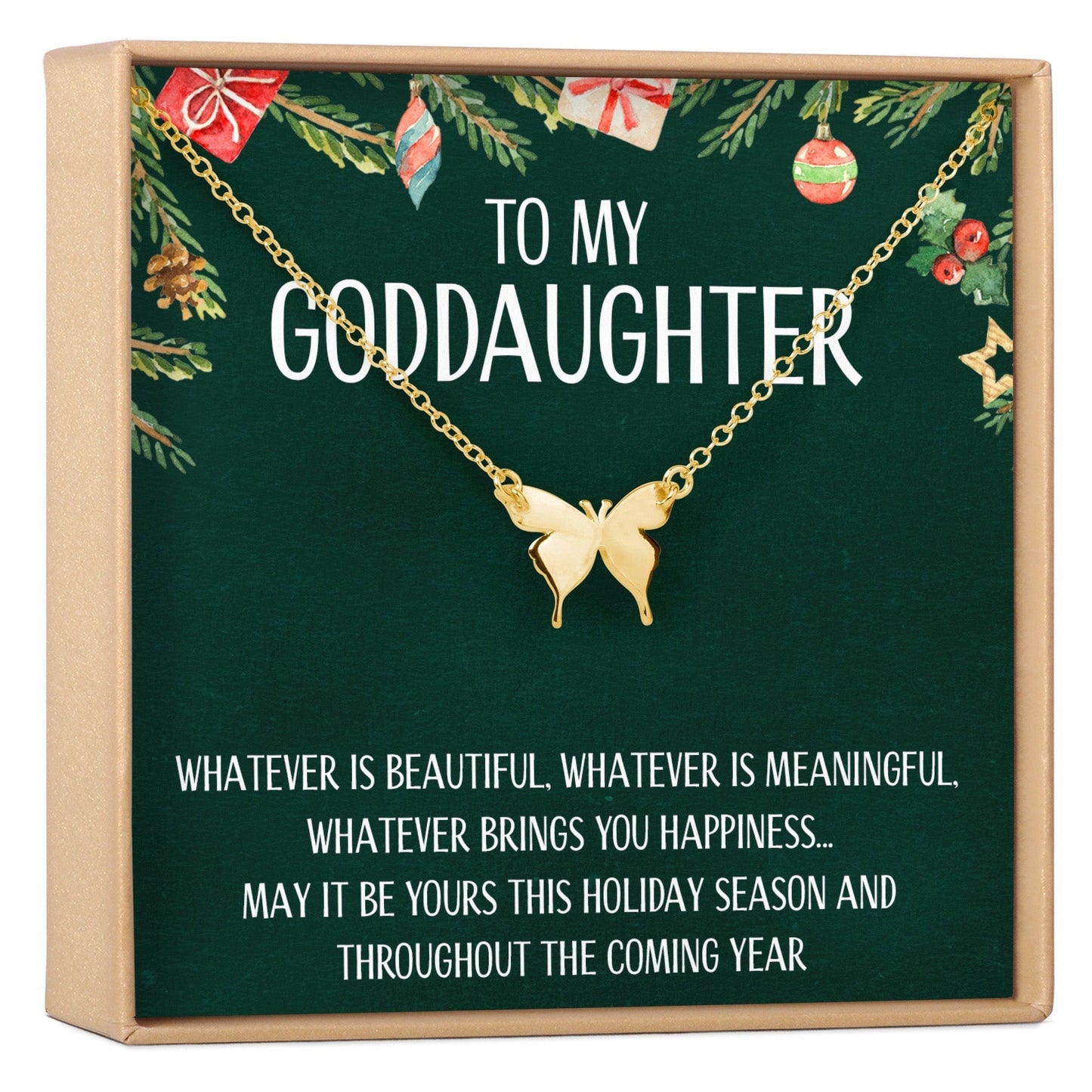 Christmas Gift for Goddaughter Necklace, Multiple Styles