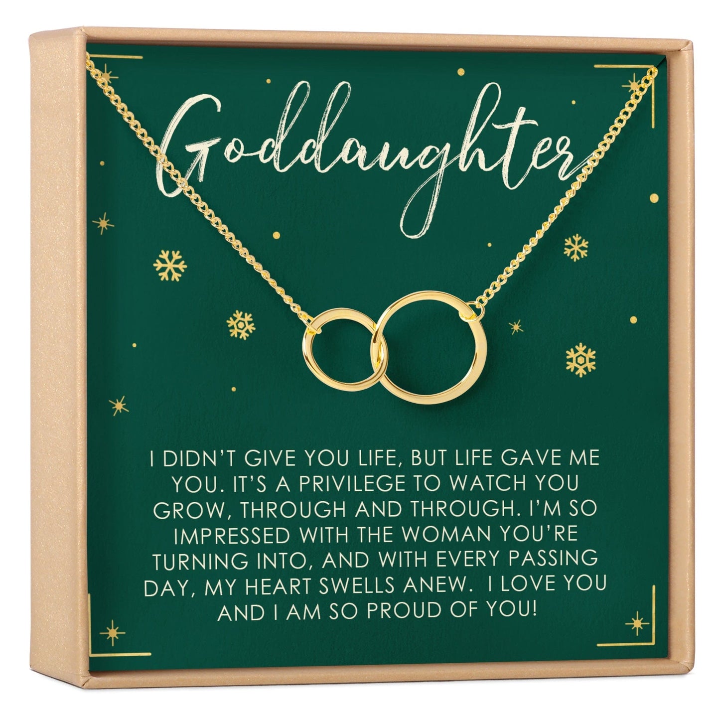 Christmas Gift for Goddaughter Necklace, Multiple Styles