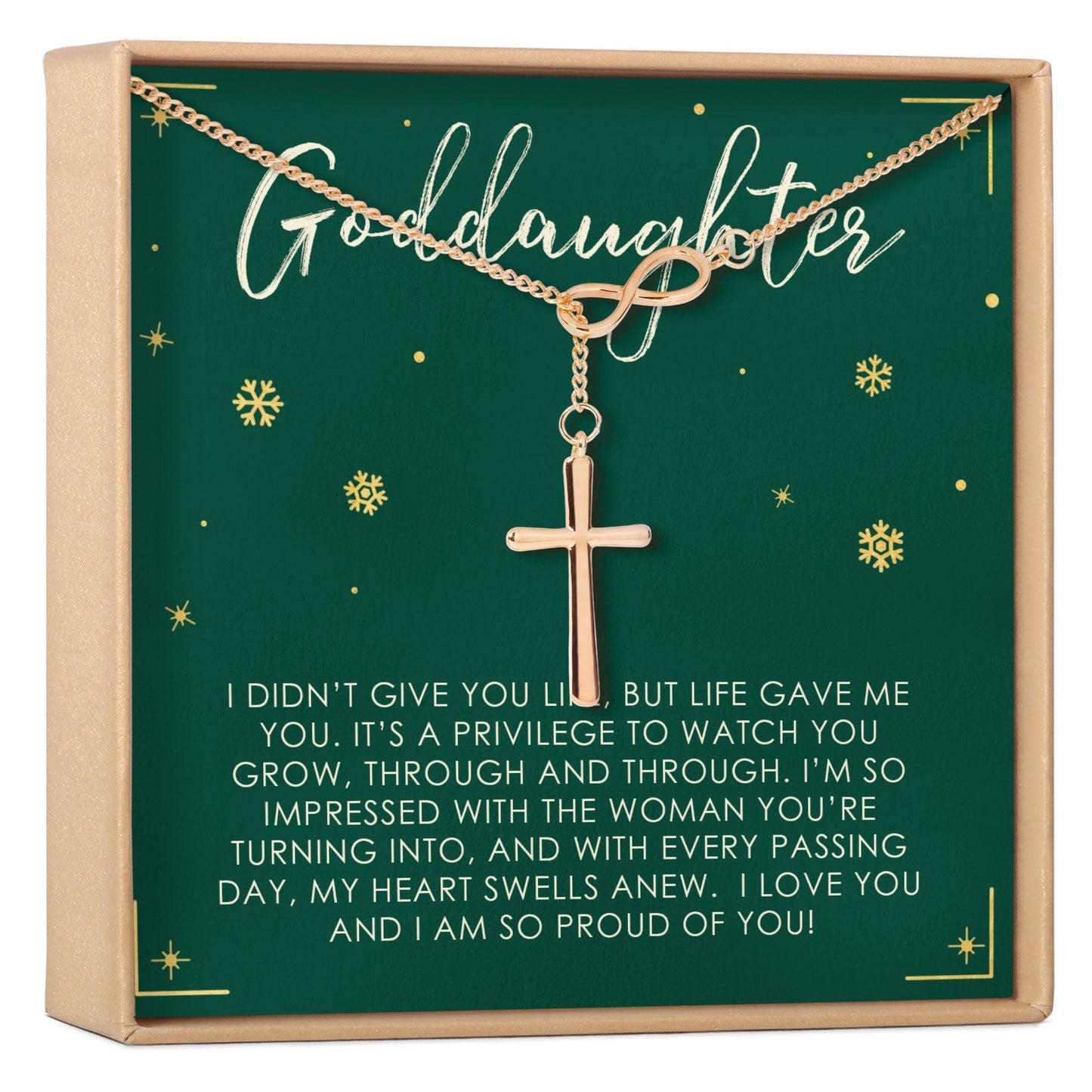 Christmas Gift for Goddaughter Necklace, Multiple Styles