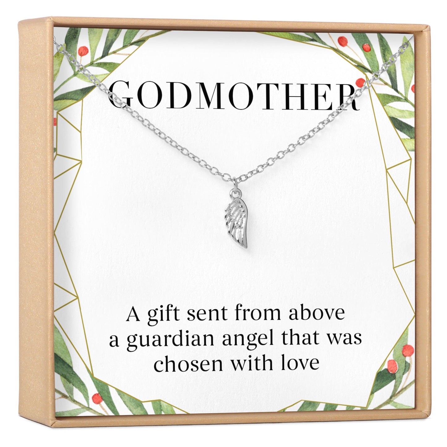 Christmas Gift for Godmother Necklace, Multiple Styles