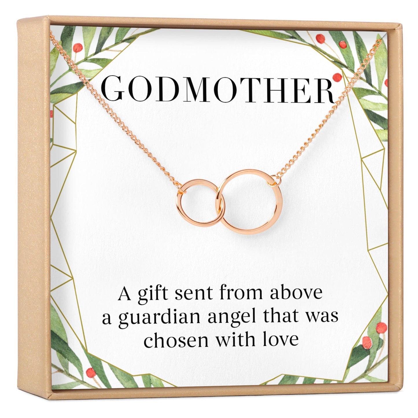 Christmas Gift for Godmother Necklace, Multiple Styles