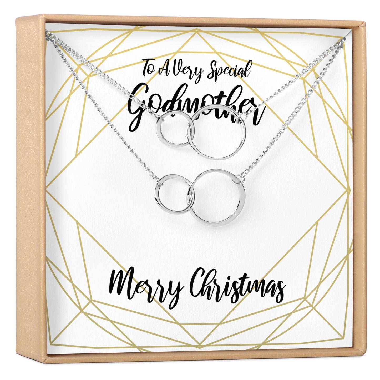 Christmas Gift for Godmother Necklace, Multiple Styles