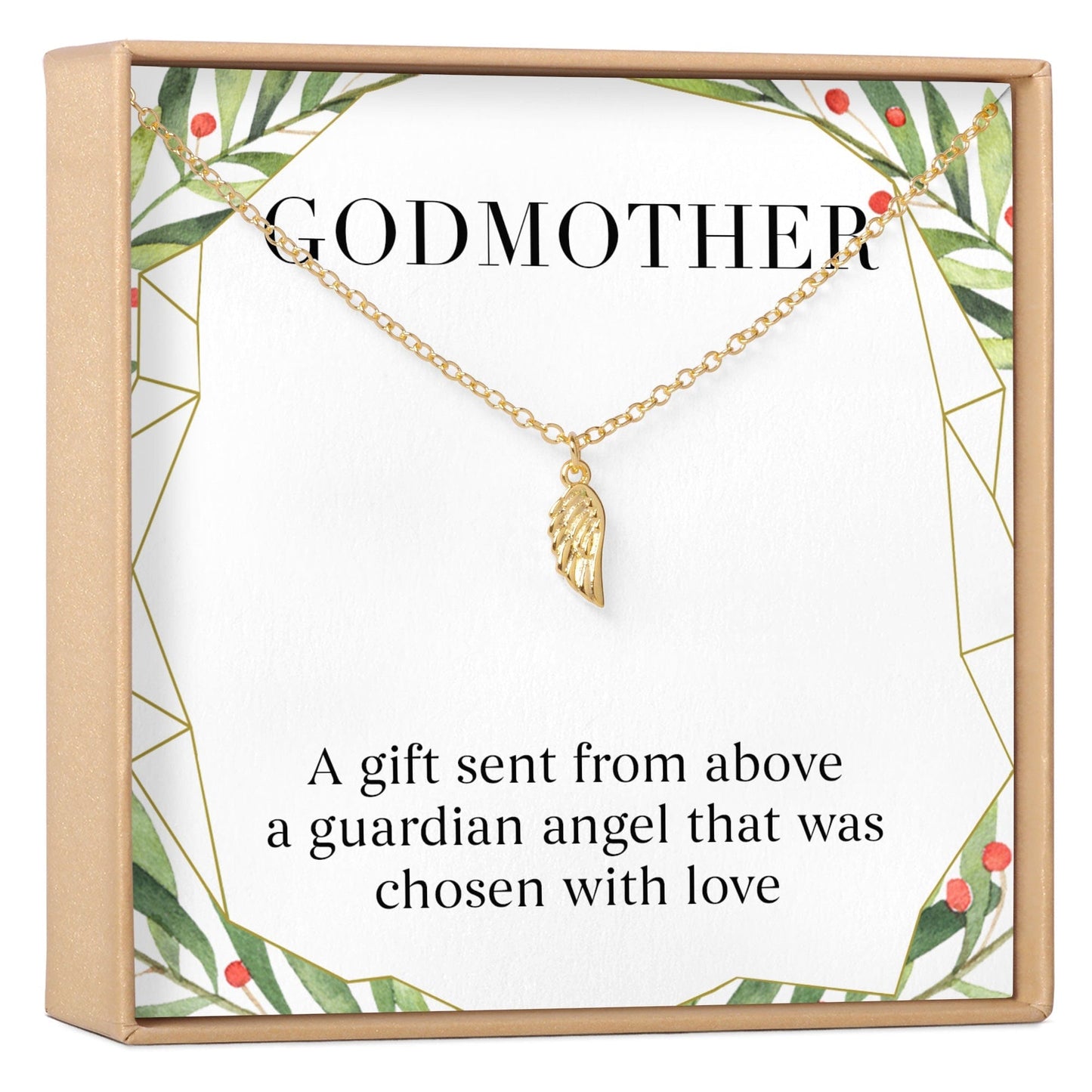 Christmas Gift for Godmother Necklace, Multiple Styles
