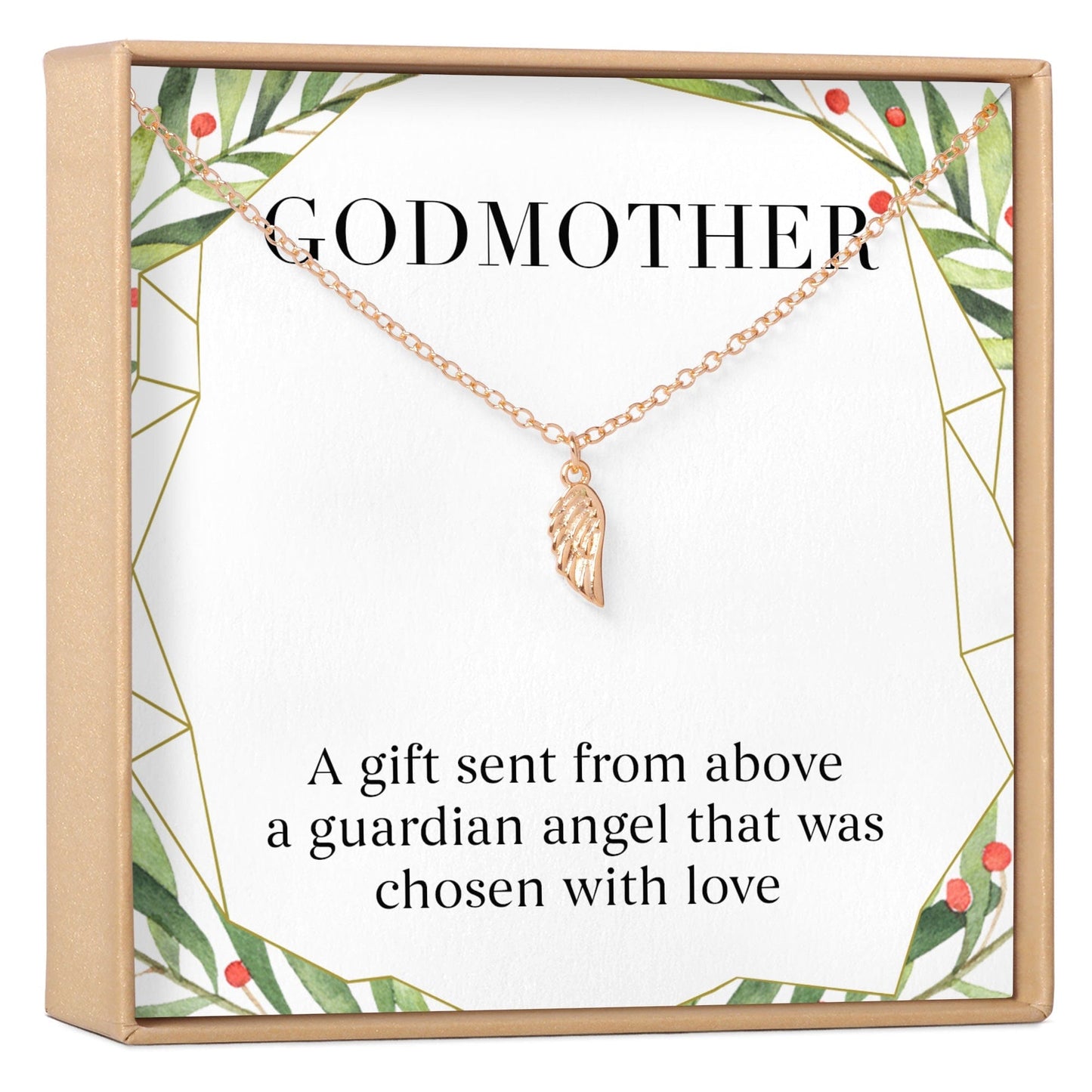 Christmas Gift for Godmother Necklace, Multiple Styles