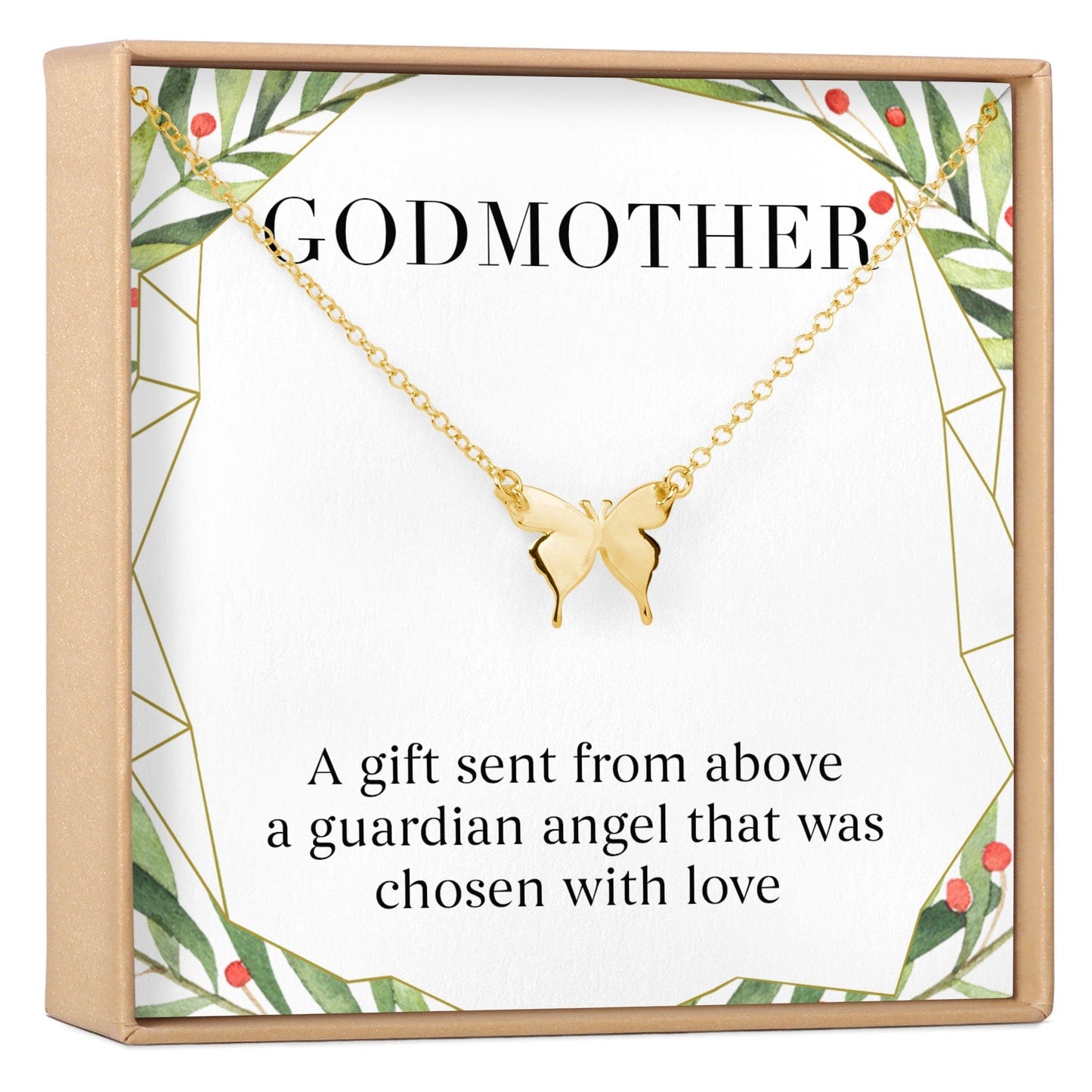 Christmas Gift for Godmother Necklace, Multiple Styles