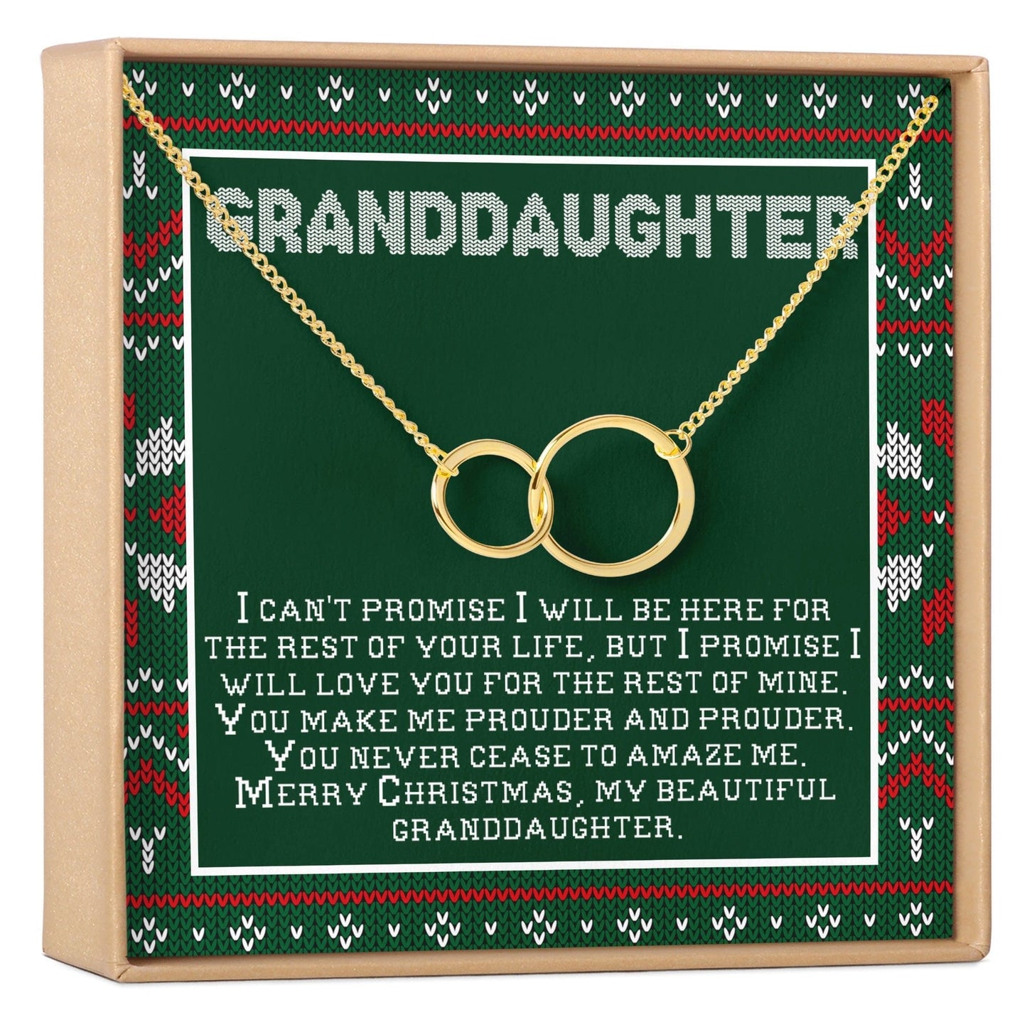 Christmas Gift for Granddaughter Necklace, Multiple Styles