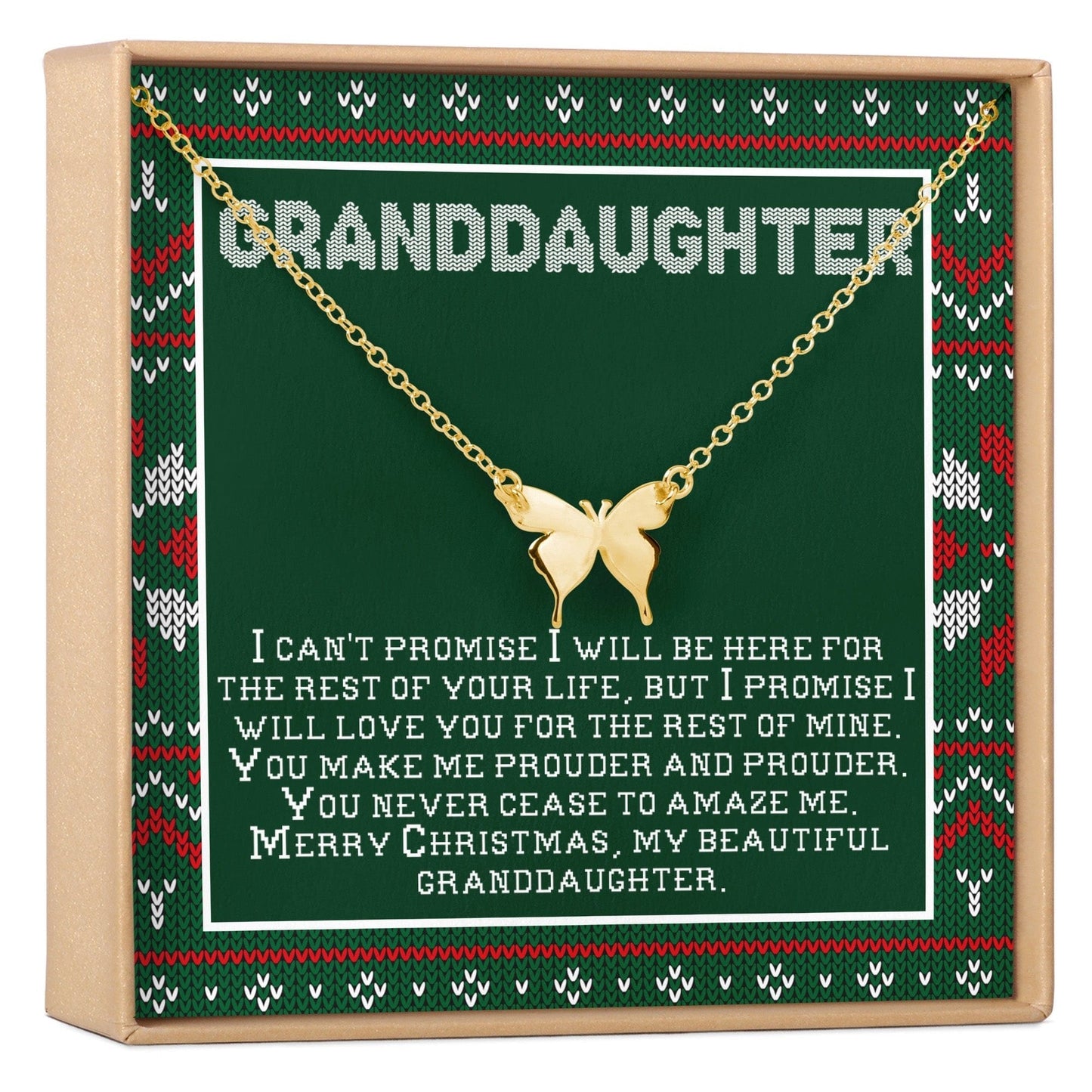 Christmas Gift for Granddaughter Necklace, Multiple Styles