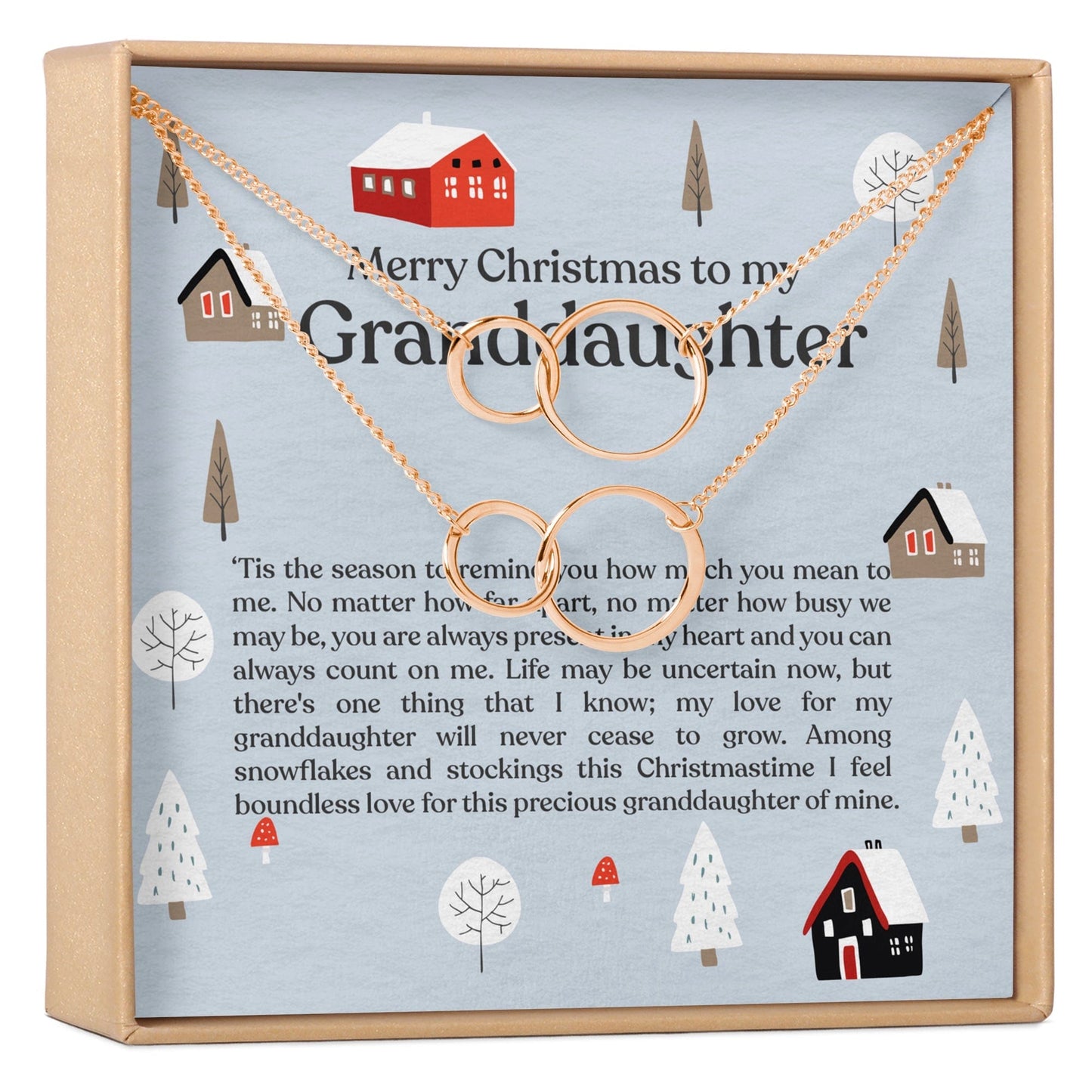 Christmas Gift for Granddaughter Necklace, Multiple Styles