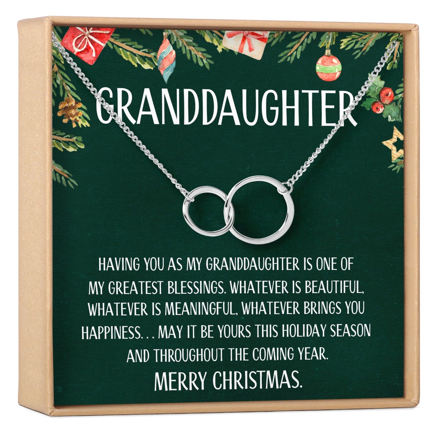 Christmas Gift for Granddaughter Necklace, Multiple Styles