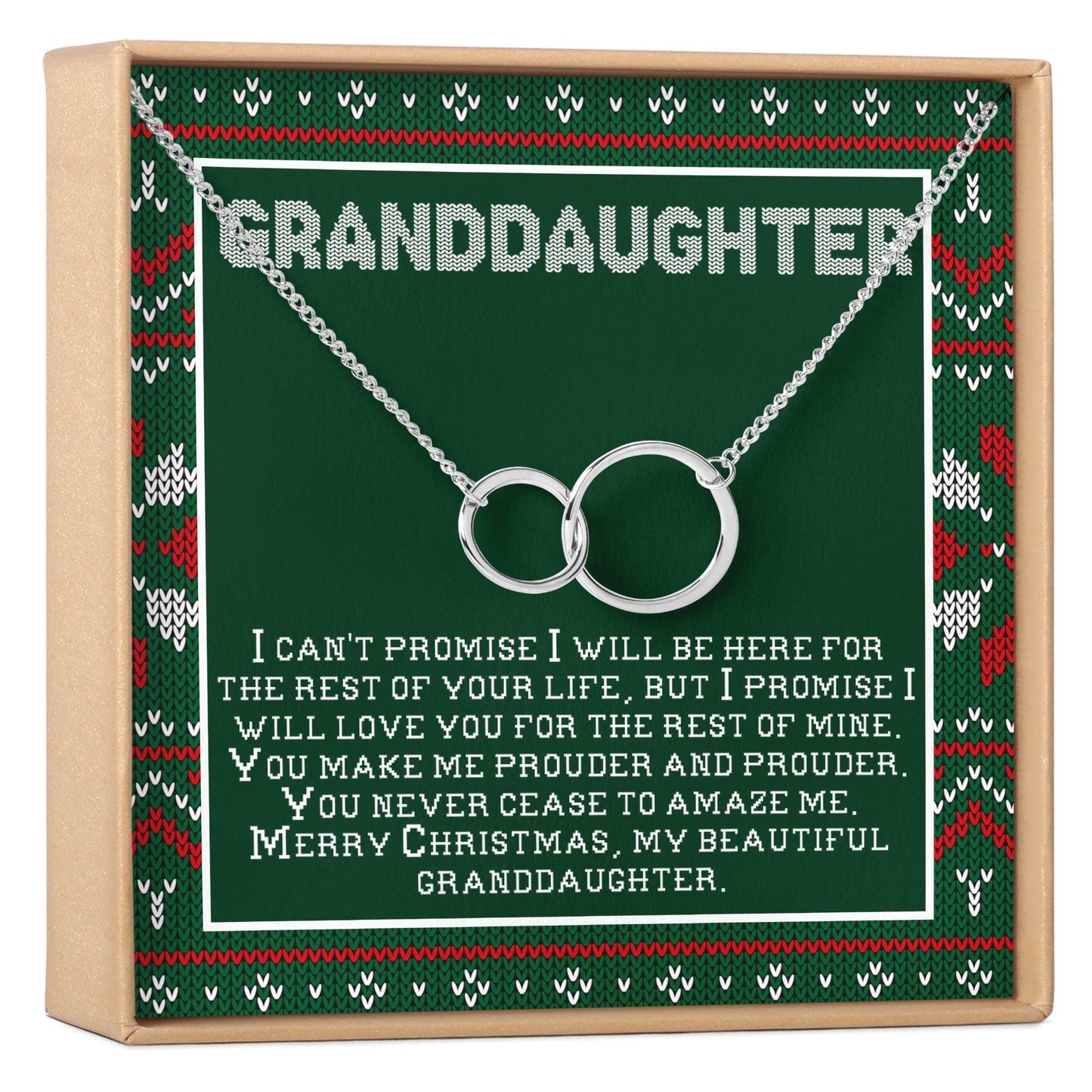 Christmas Gift for Granddaughter Necklace, Multiple Styles