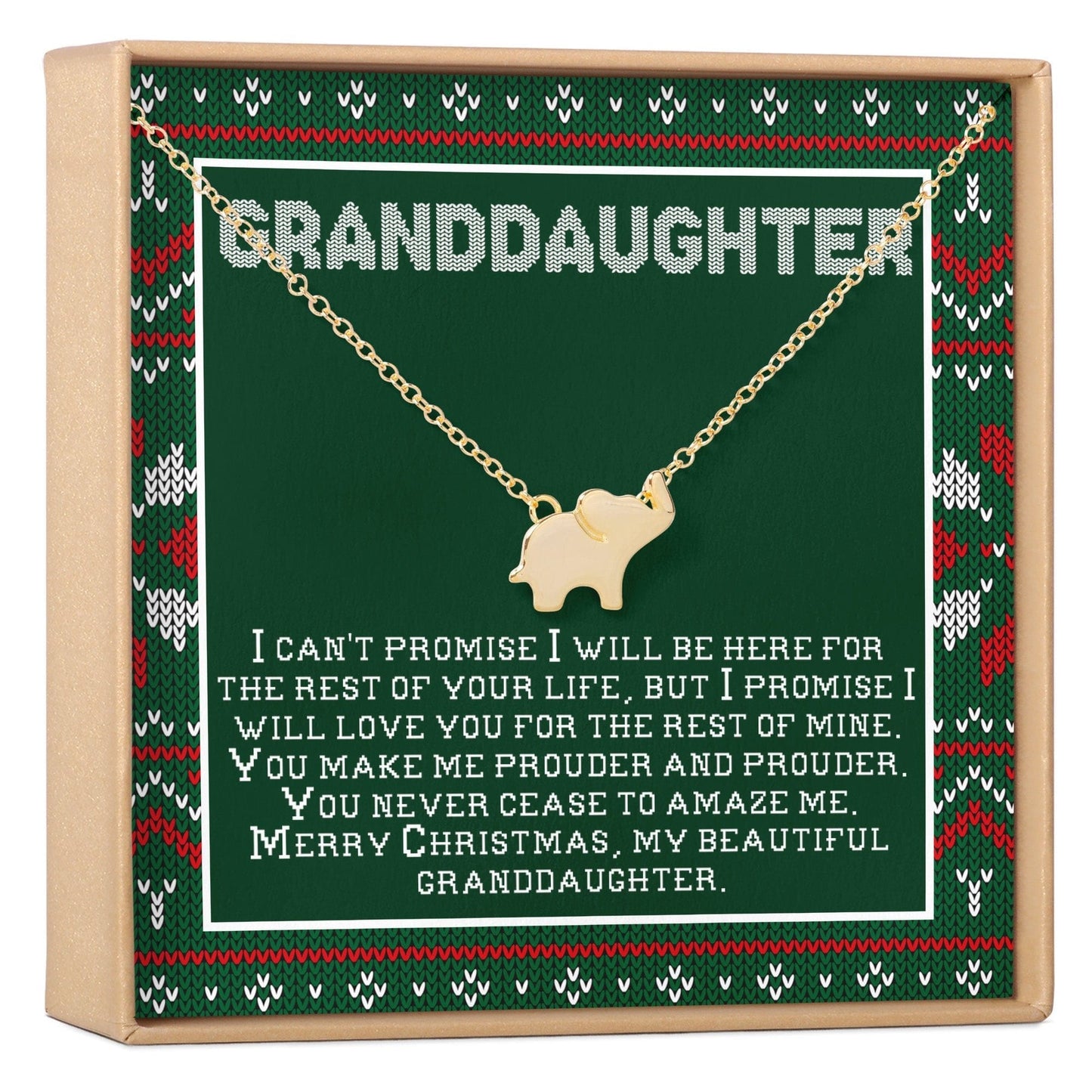 Christmas Gift for Granddaughter Necklace, Multiple Styles
