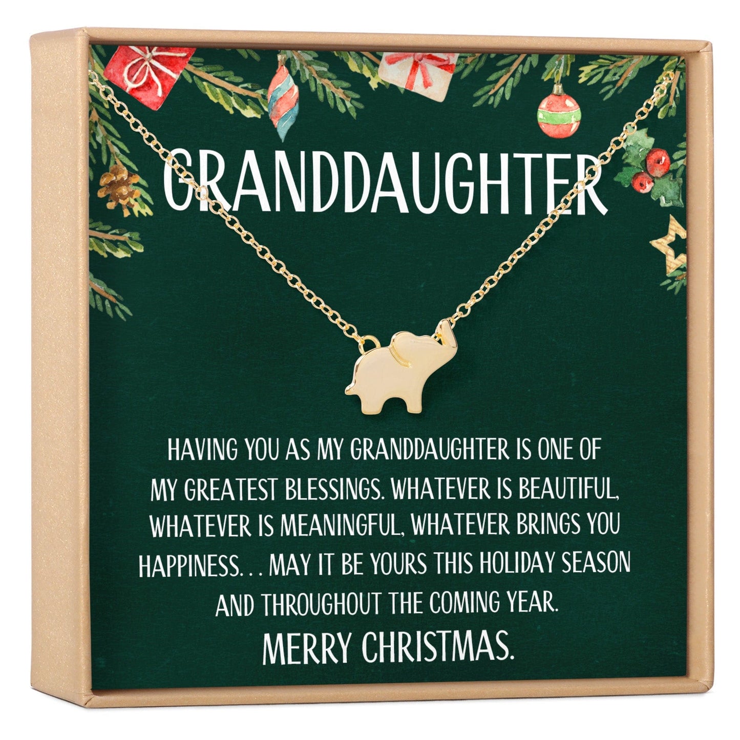 Christmas Gift for Granddaughter Necklace, Multiple Styles