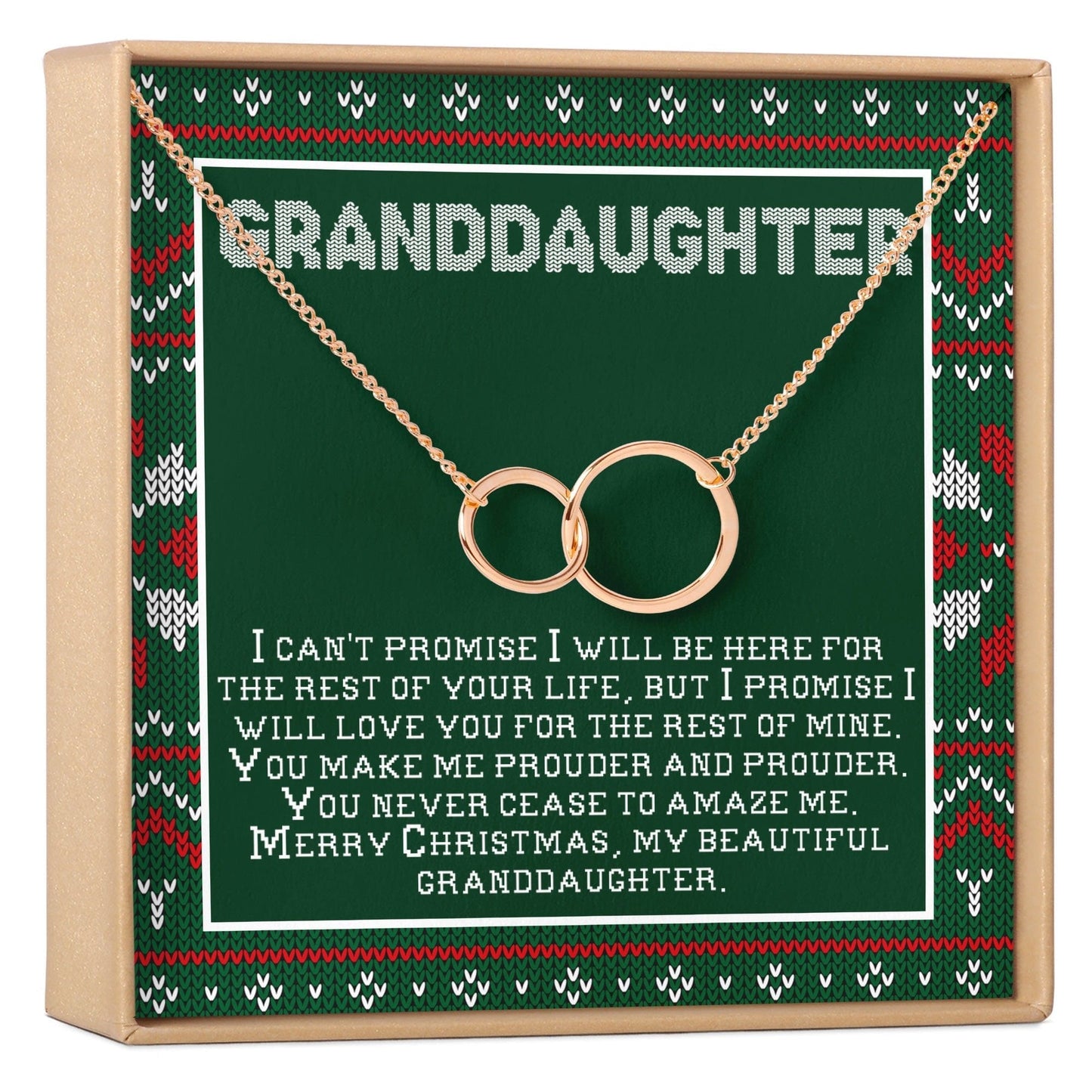 Christmas Gift for Granddaughter Necklace, Multiple Styles