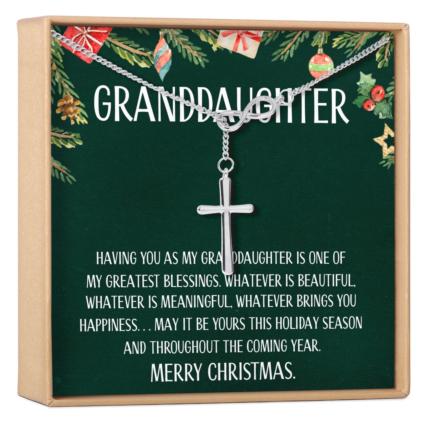 Christmas Gift for Granddaughter Necklace, Multiple Styles