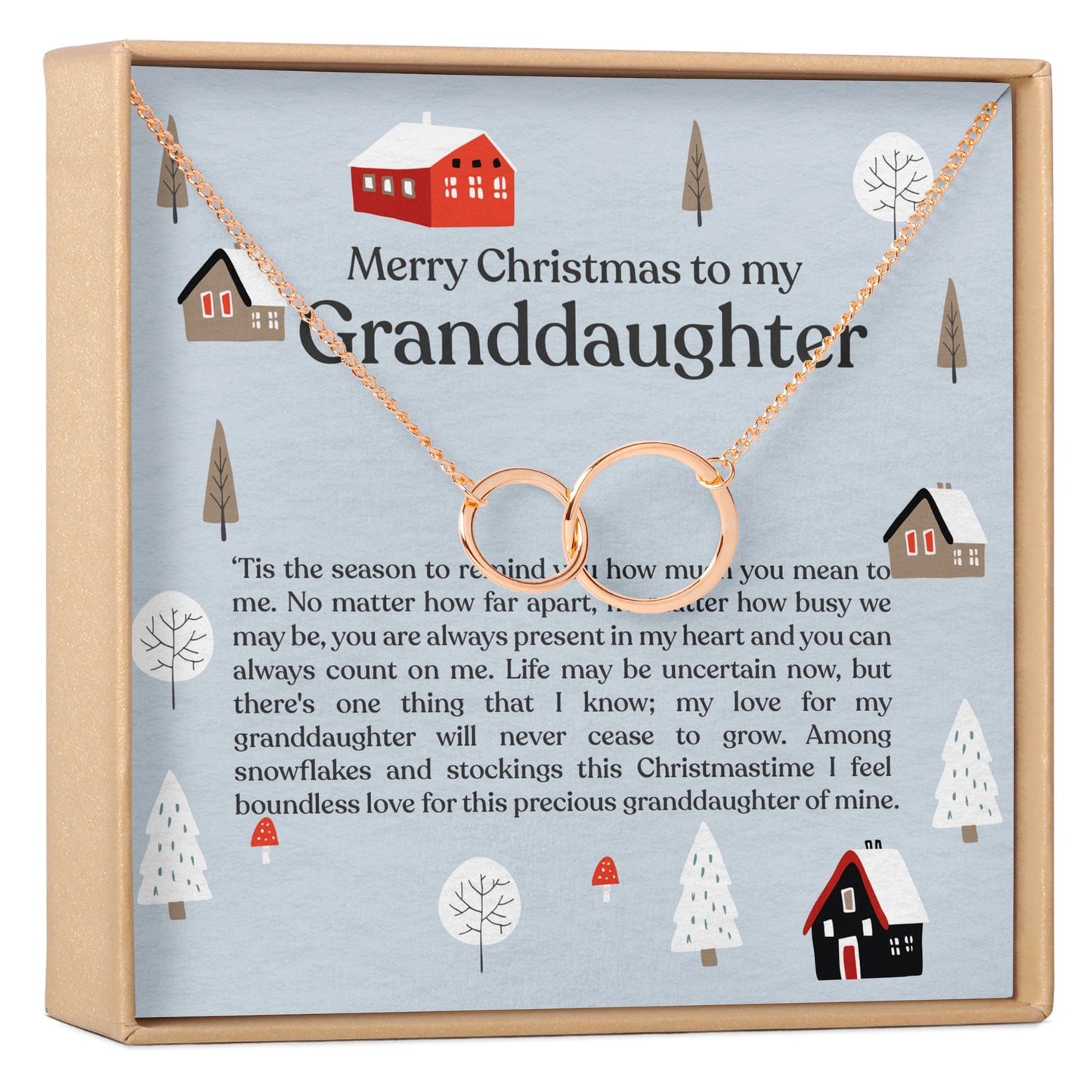 Christmas Gift for Granddaughter Necklace, Multiple Styles