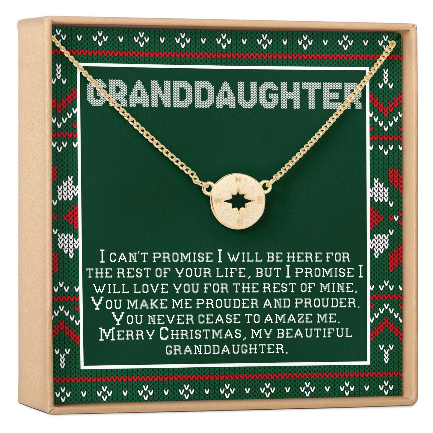 Christmas Gift for Granddaughter Necklace, Multiple Styles