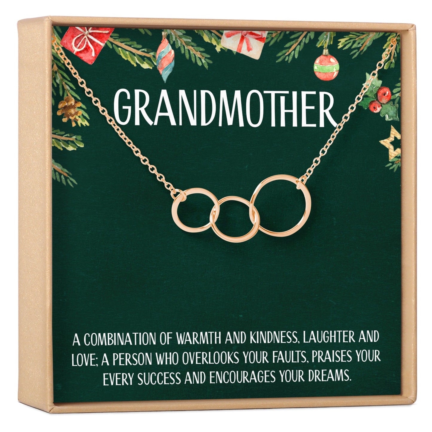 Christmas Gift for Grandmother Necklace, Multiple Styles