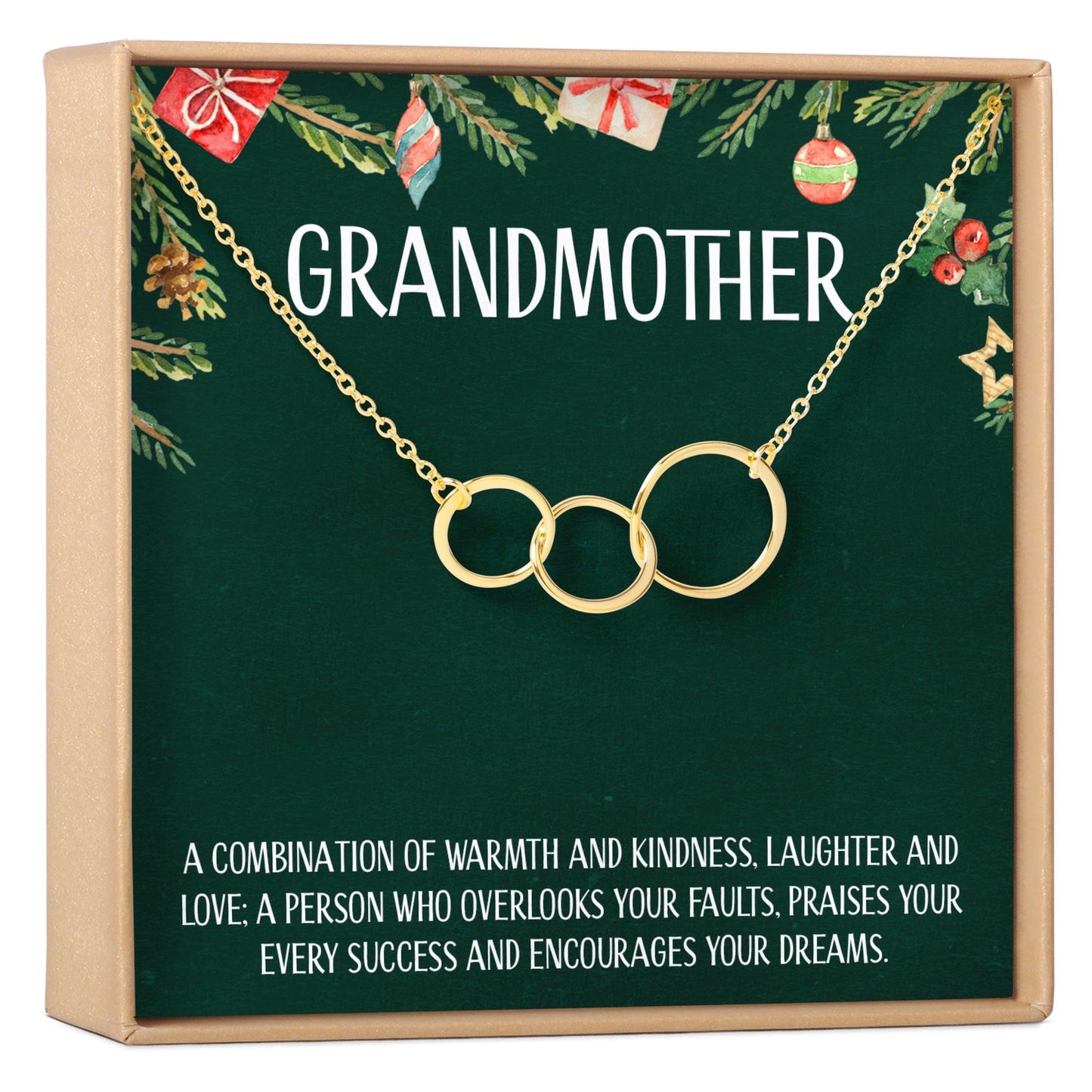 Christmas Gift for Grandmother Necklace, Multiple Styles