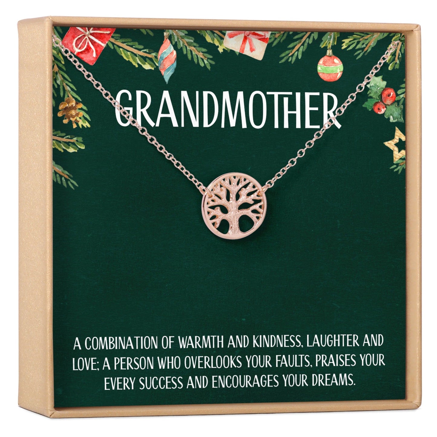 Christmas Gift for Grandmother Necklace, Multiple Styles