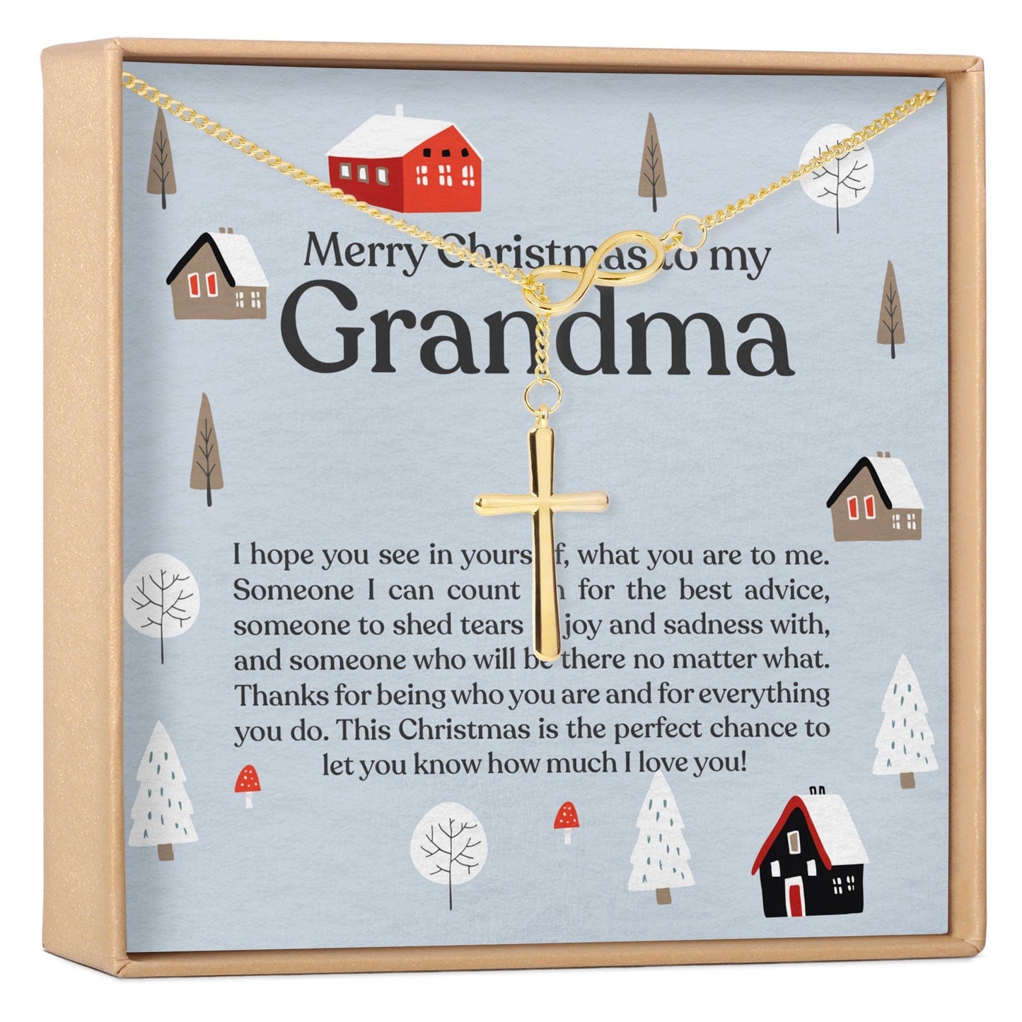 Christmas Gift for Grandmother Necklace, Multiple Styles