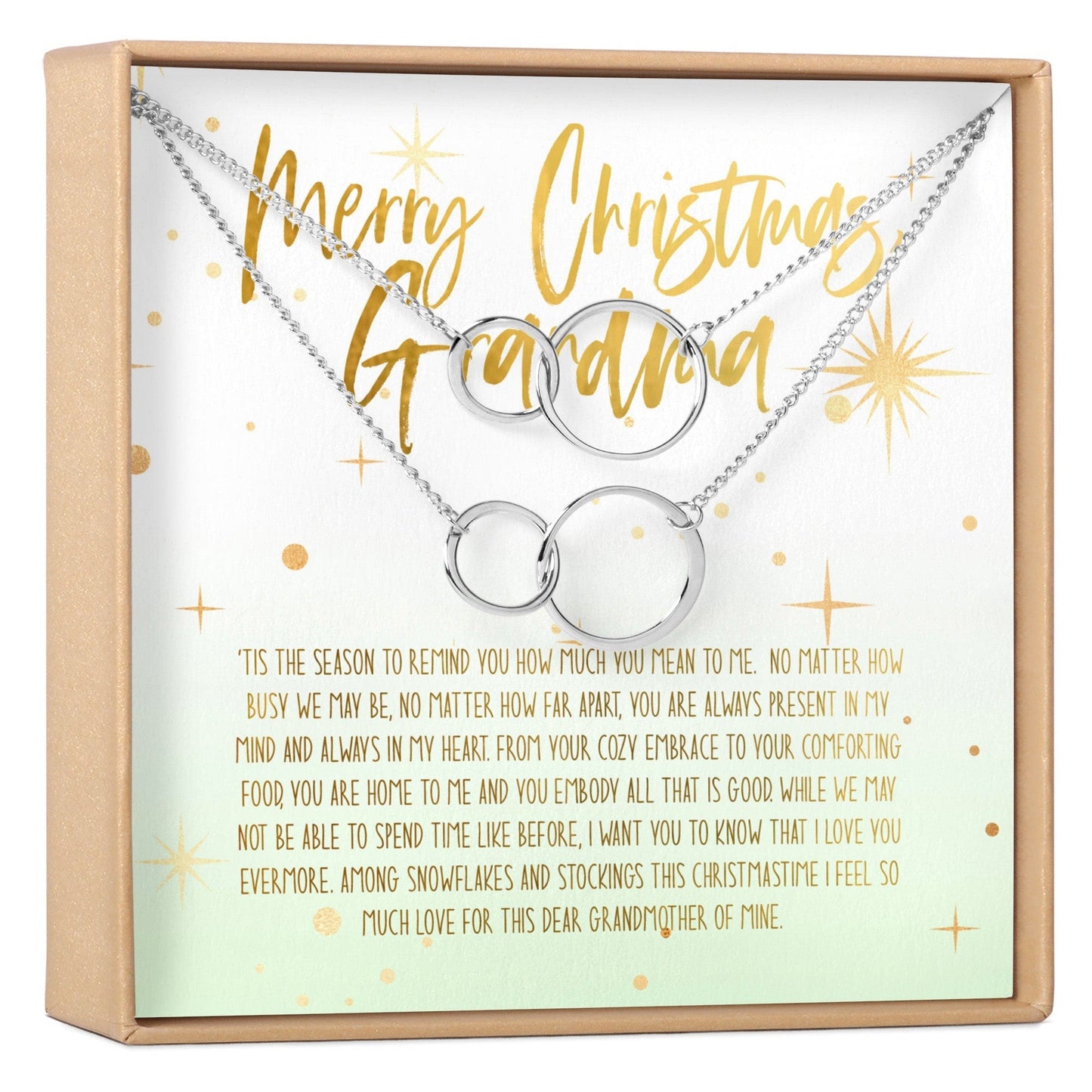 Christmas Gift for Grandmother Necklace, Multiple Styles