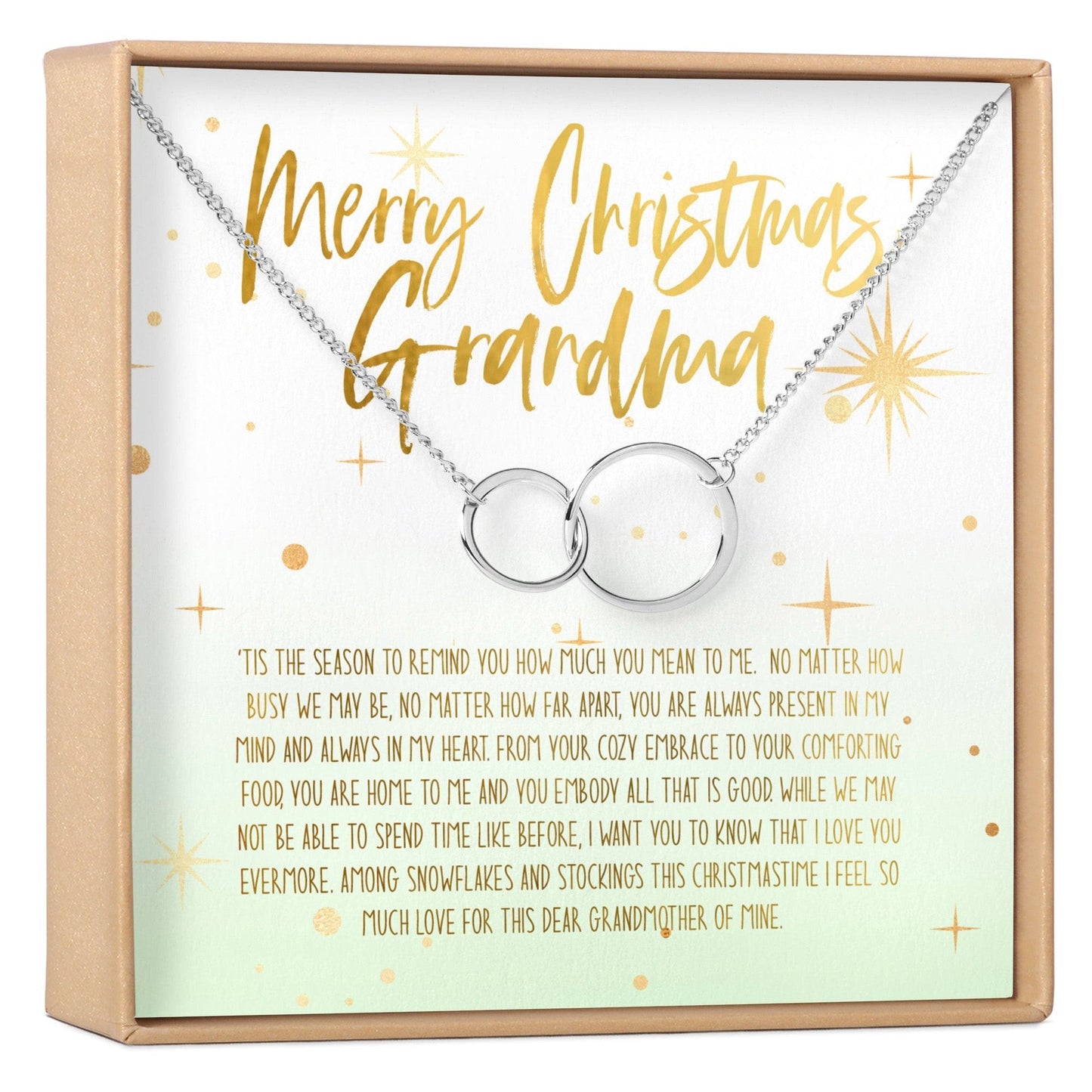 Christmas Gift for Grandmother Necklace, Multiple Styles
