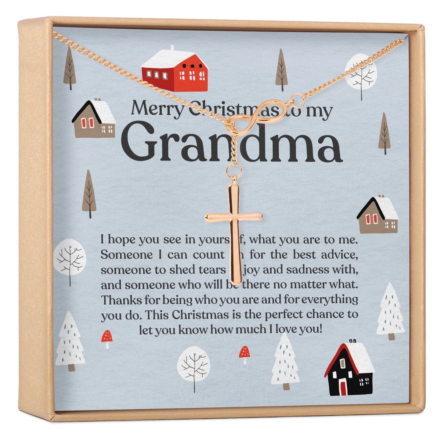Christmas Gift for Grandmother Necklace, Multiple Styles