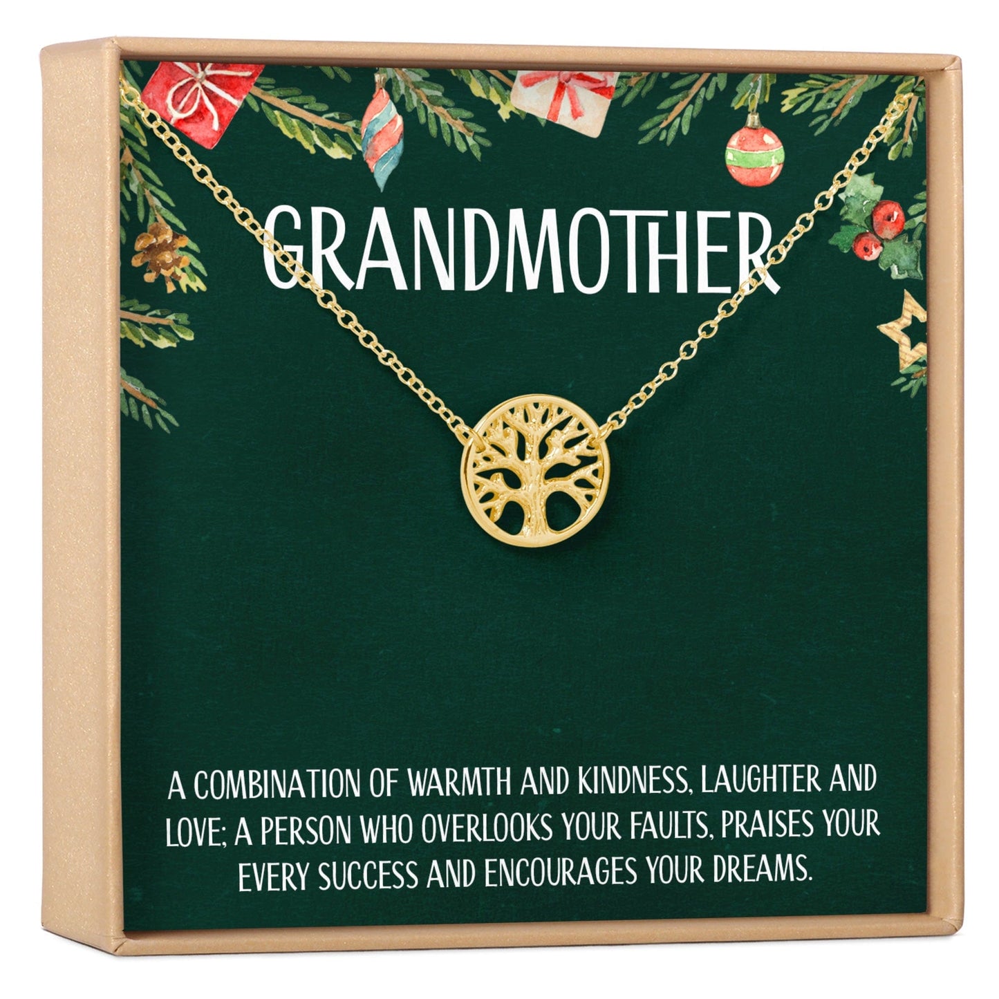 Christmas Gift for Grandmother Necklace, Multiple Styles