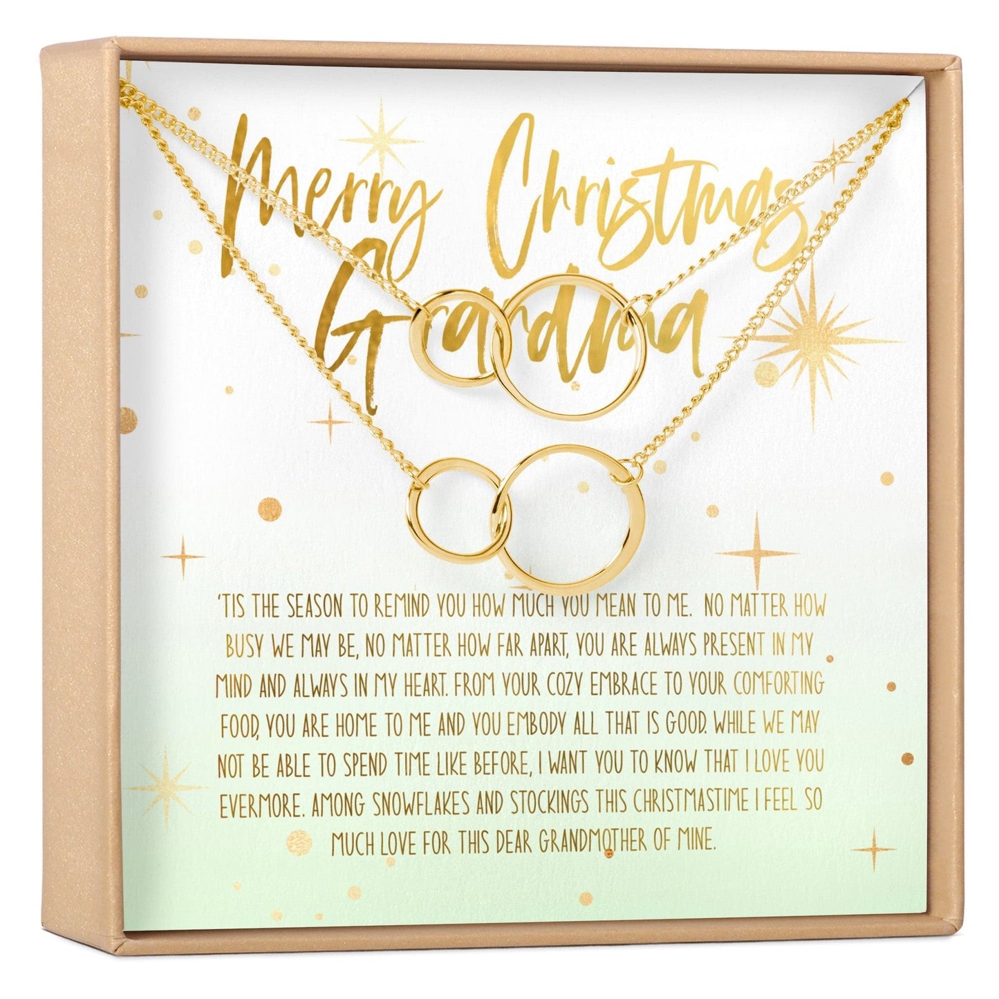 Christmas Gift for Grandmother Necklace, Multiple Styles