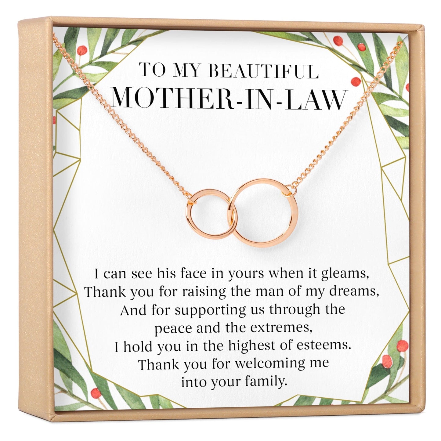 Christmas Gift for Mother in Law Necklace, Multiple Styles