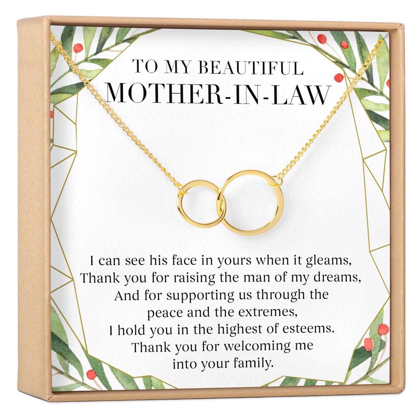 Christmas Gift for Mother in Law Necklace, Multiple Styles