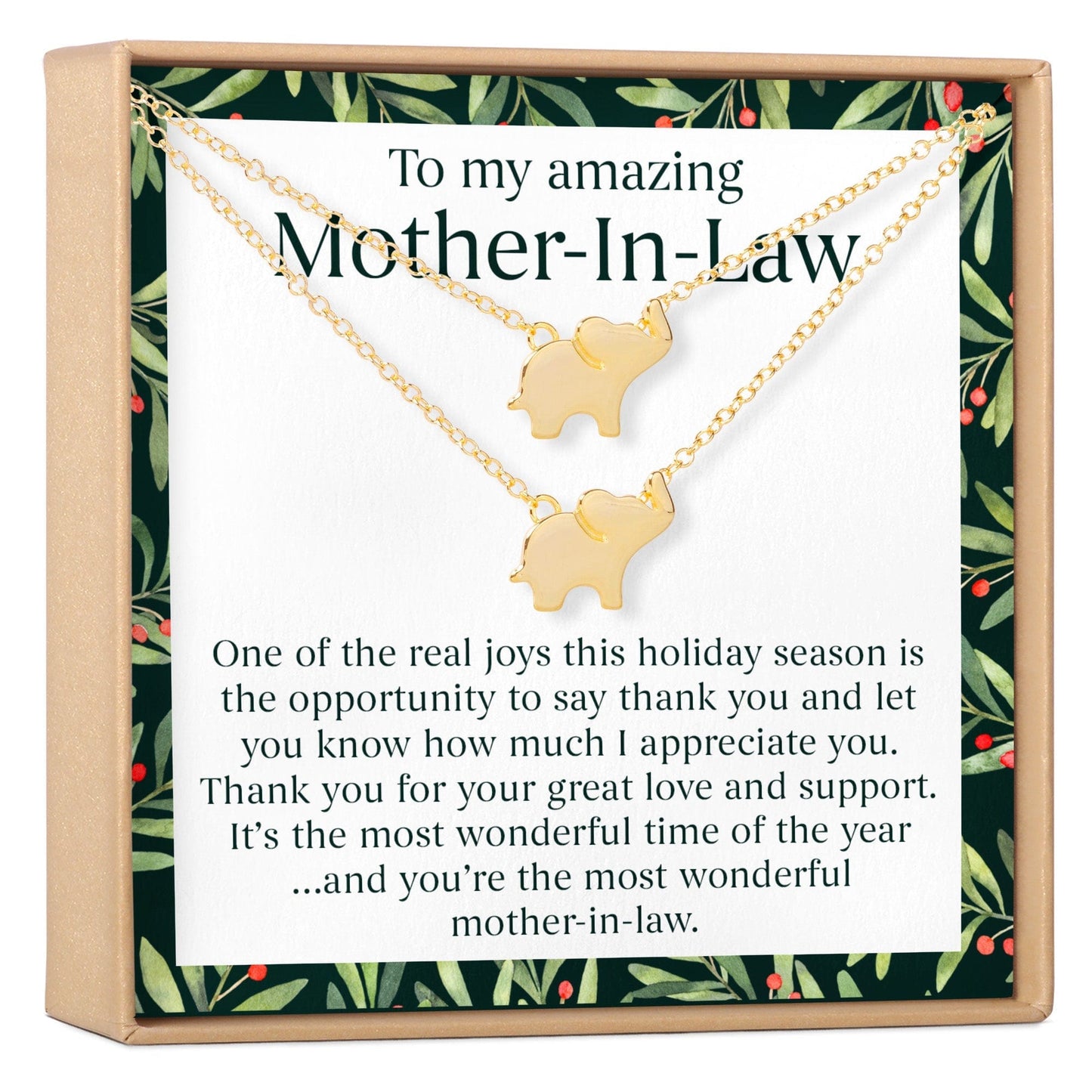 Christmas Gift for Mother in Law Necklace, Multiple Styles