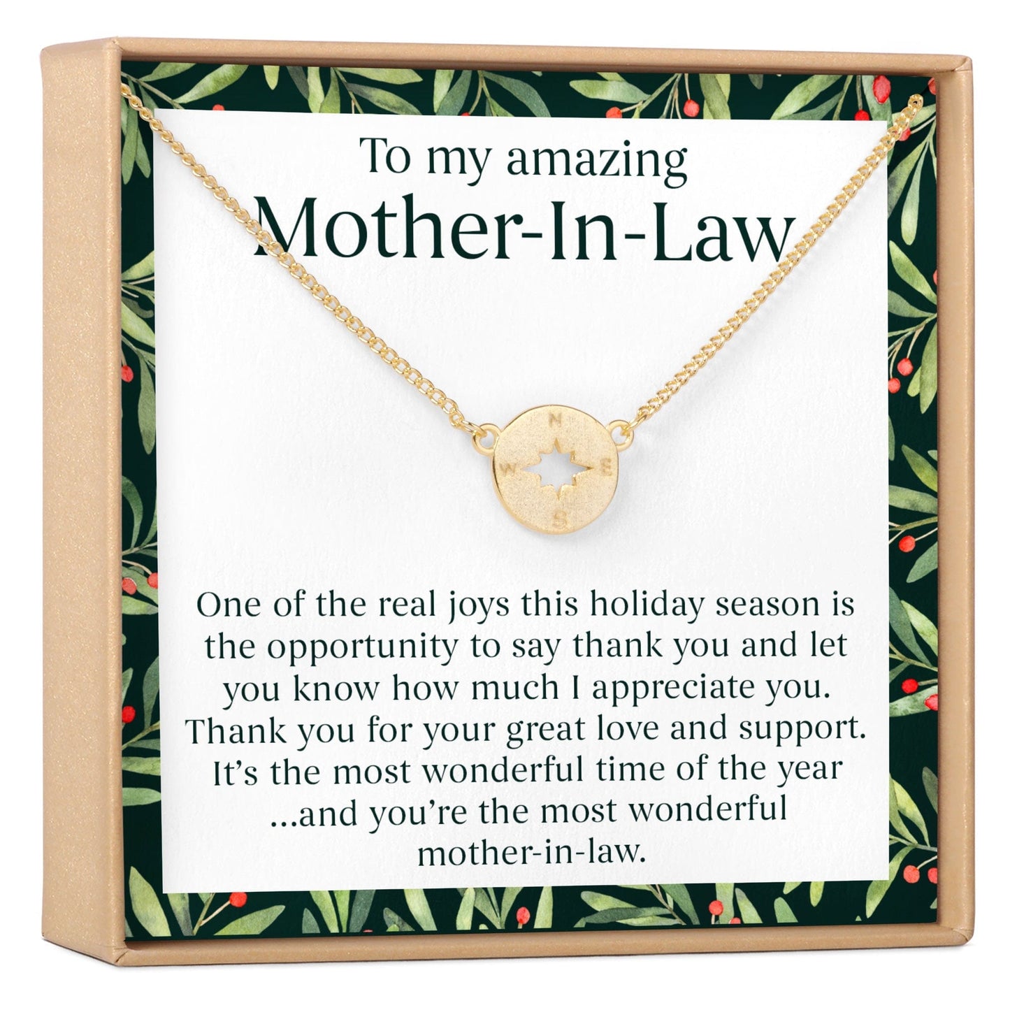 Christmas Gift for Mother in Law Necklace, Multiple Styles