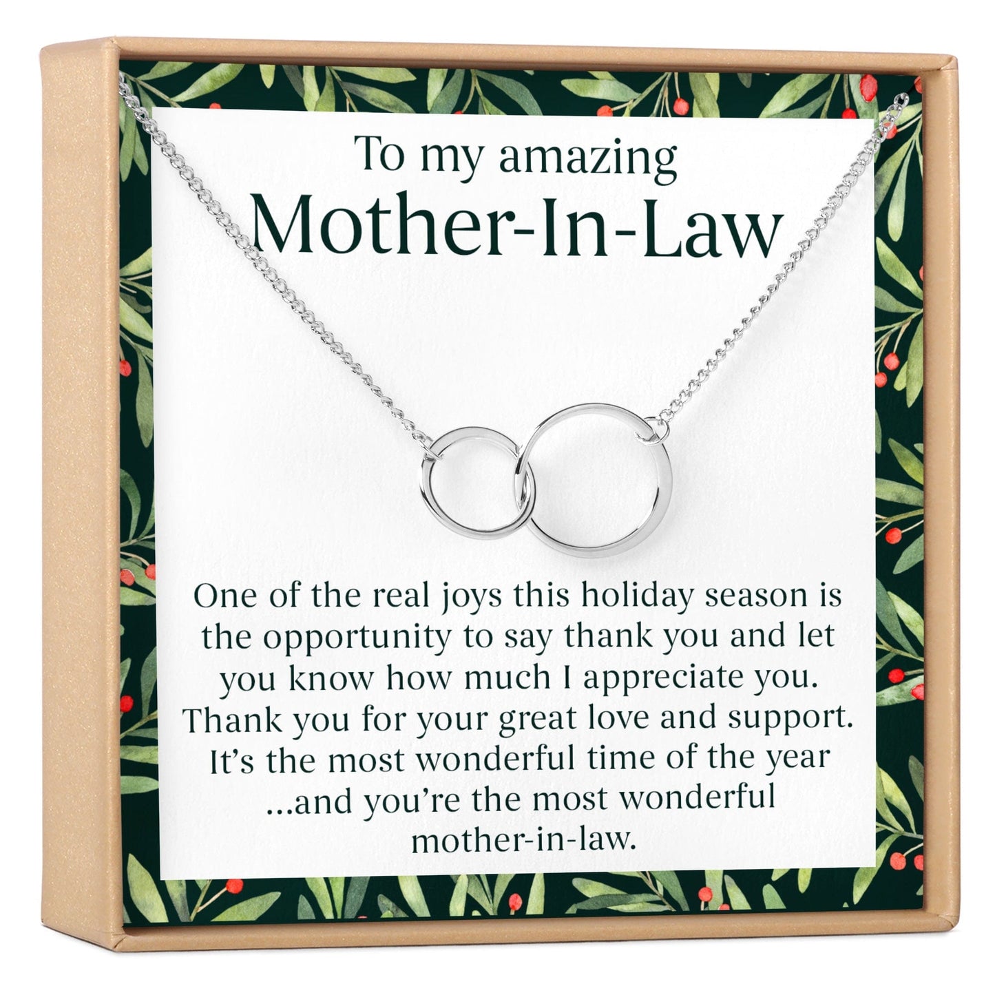 Christmas Gift for Mother in Law Necklace, Multiple Styles