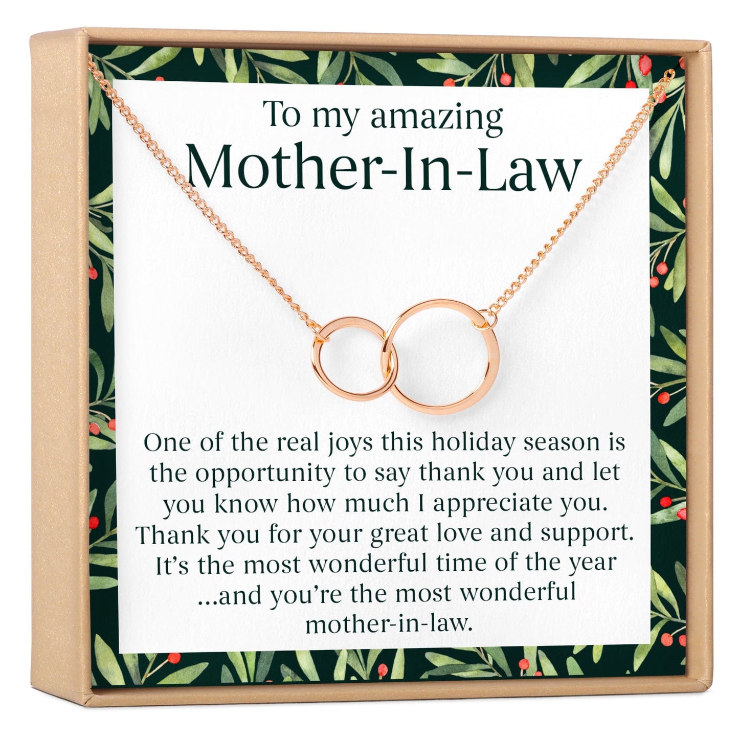 Christmas Gift for Mother in Law Necklace, Multiple Styles