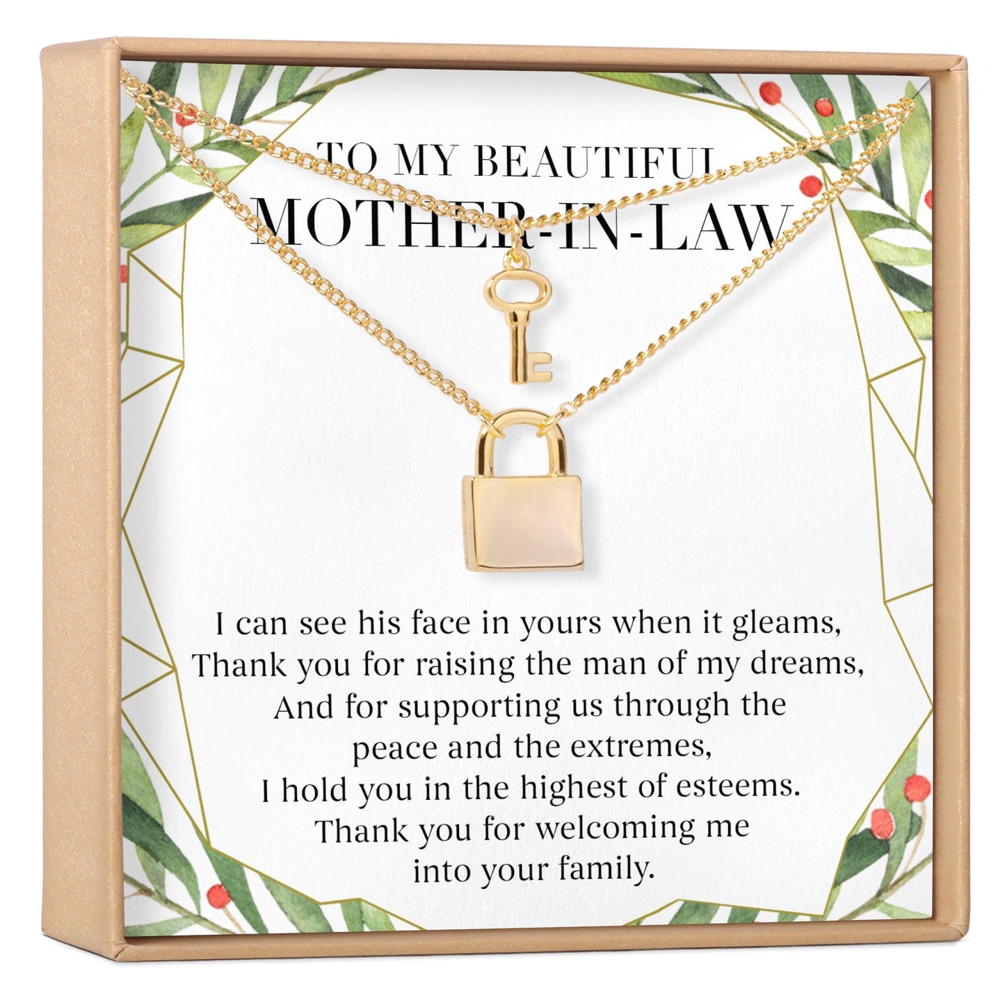 Christmas Gift for Mother in Law Necklace, Multiple Styles